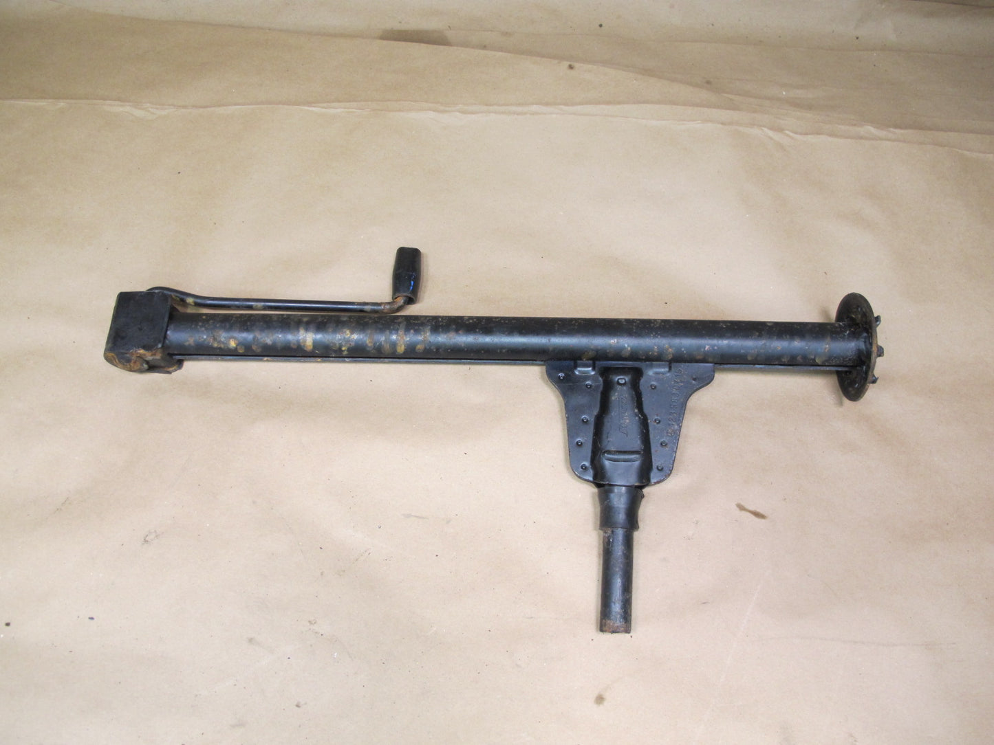 86-91 Mercedes W126 Spare Tire Jack Wrench Tool KIT w Case OEM