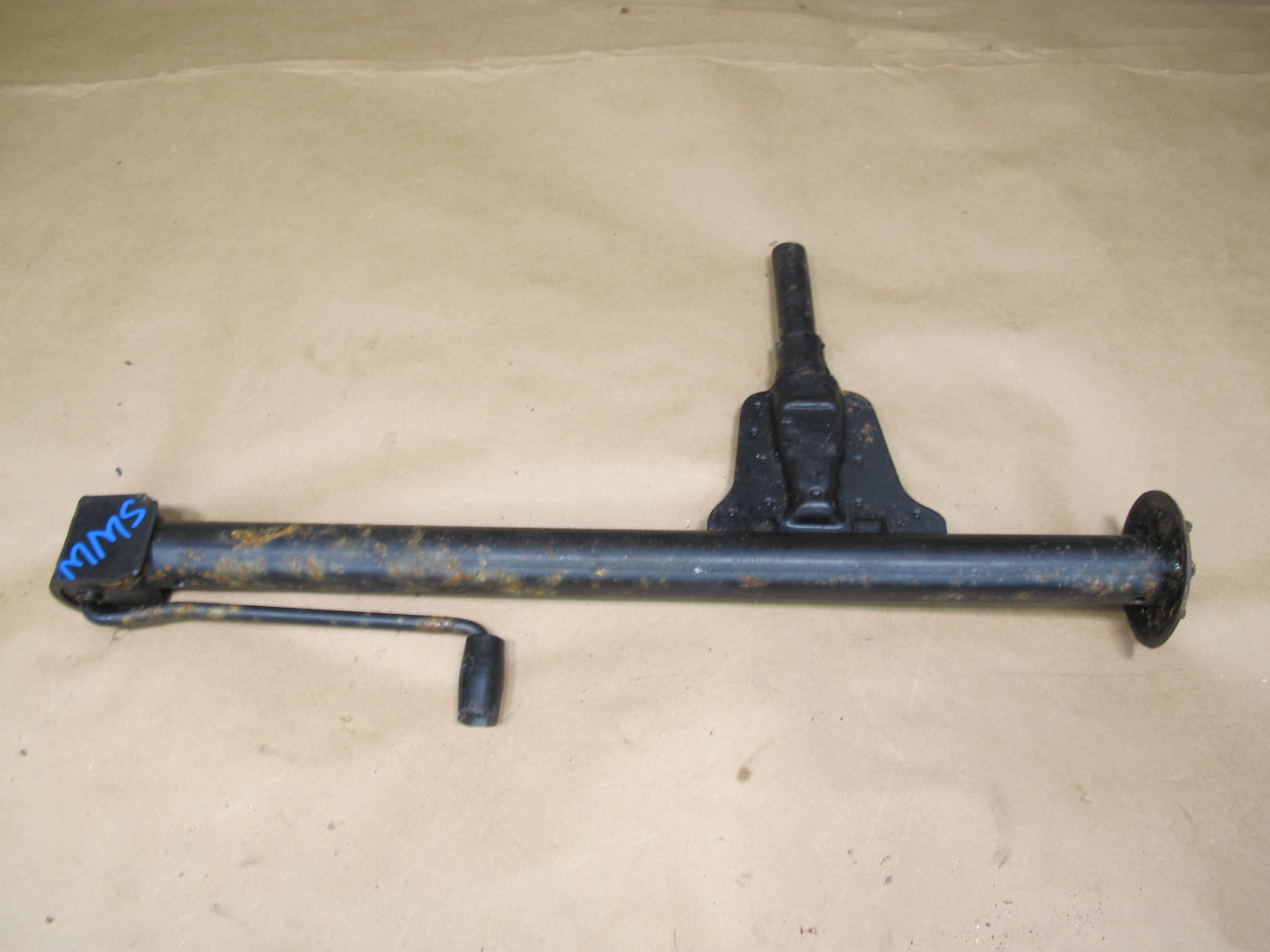 86-91 Mercedes W126 Spare Tire Jack Wrench Tool KIT w Case OEM