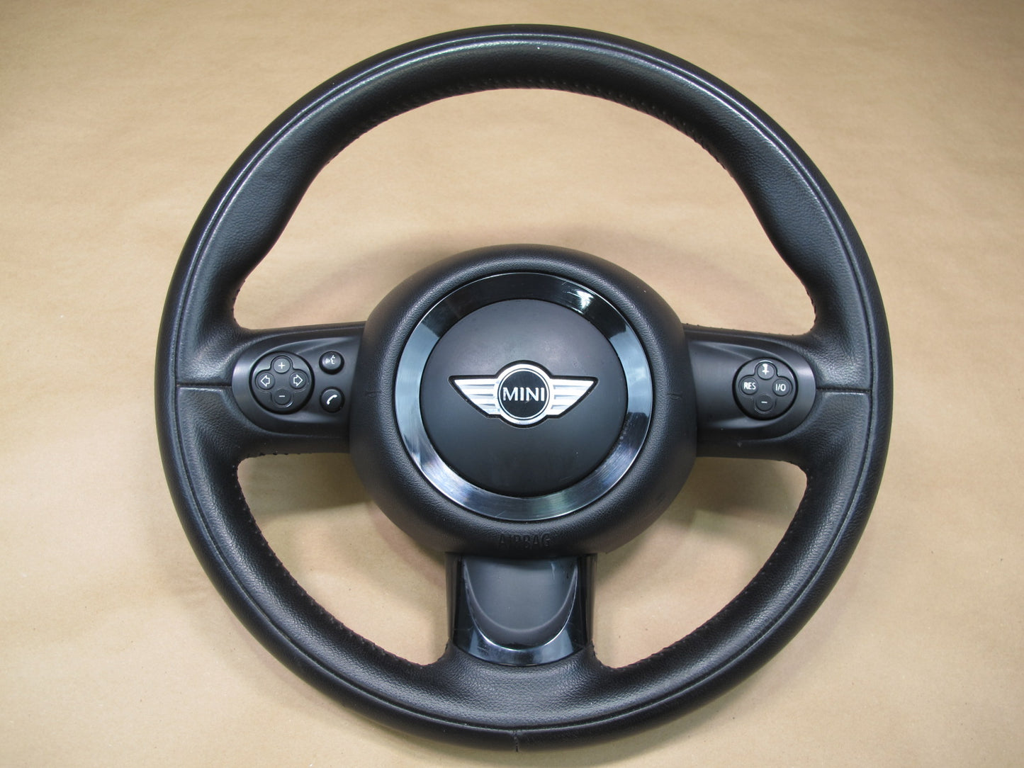 11-16 MINI R60 COUNTRYMAN FRONT LEFT DRIVER SIDE STEERING WHEEL W/ SRS AIRBAG OEM