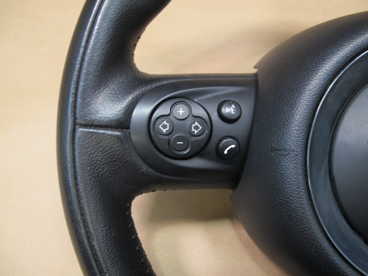 11-16 MINI R60 COUNTRYMAN FRONT LEFT DRIVER SIDE STEERING WHEEL W/ SRS AIRBAG OEM