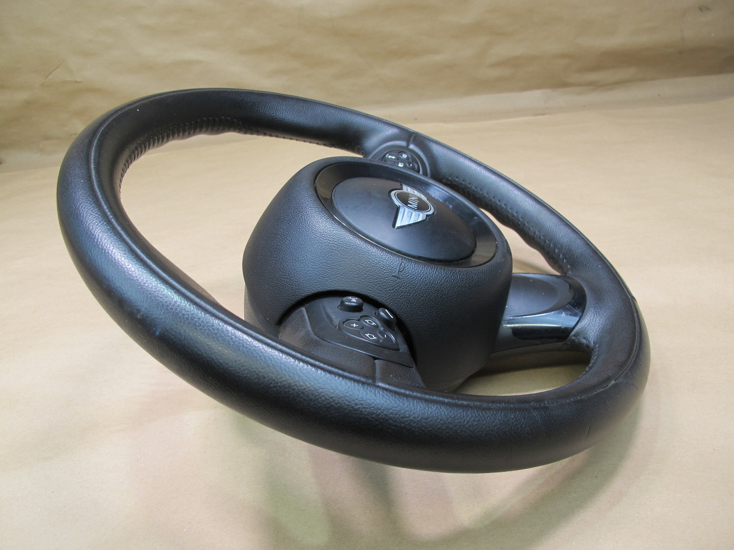 11-16 MINI R60 COUNTRYMAN FRONT LEFT DRIVER SIDE STEERING WHEEL W/ SRS AIRBAG OEM