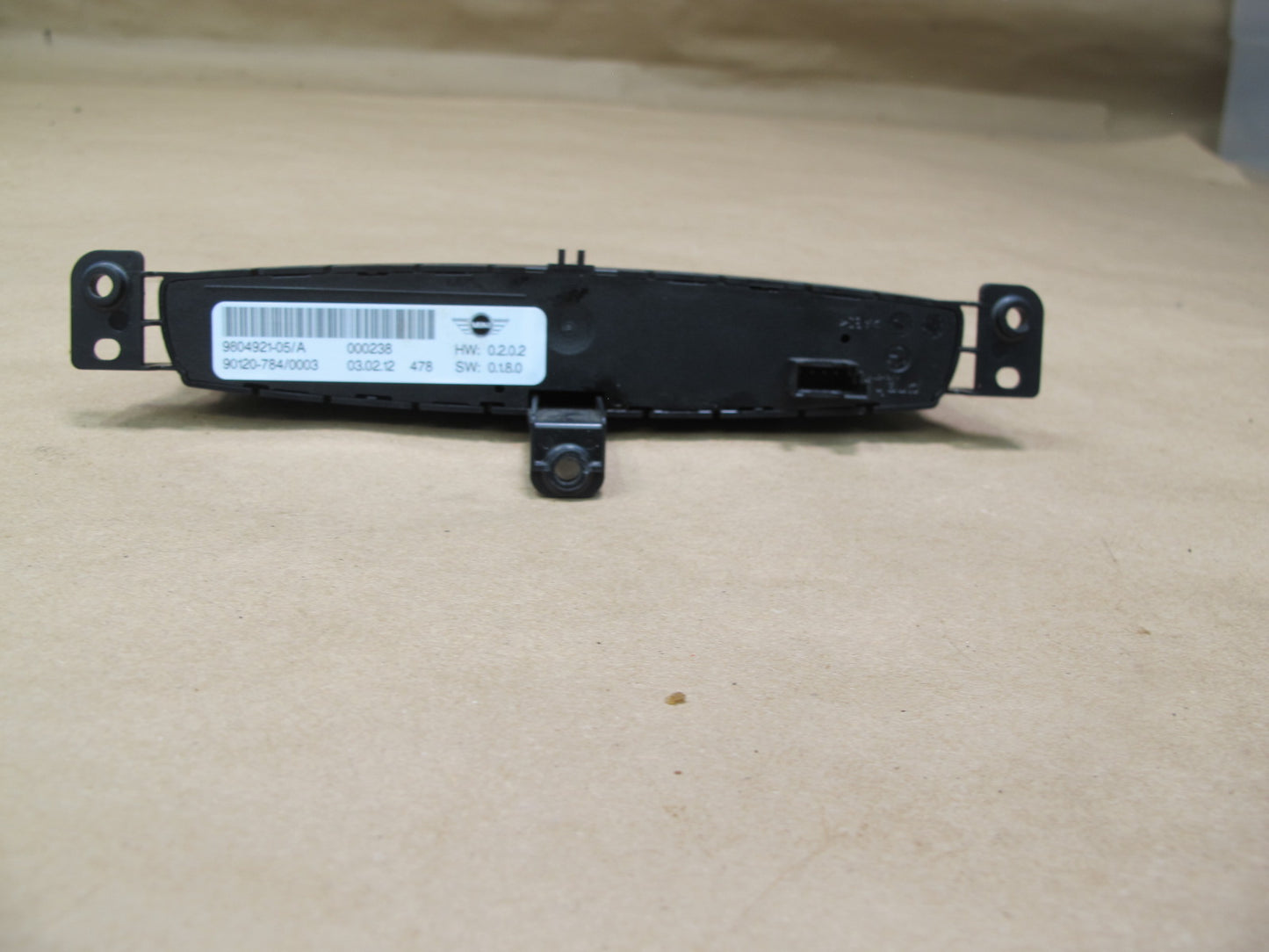 11-16 Mini Cooper S R60 Countryman Center Console Switch Panel 9804921 OEM