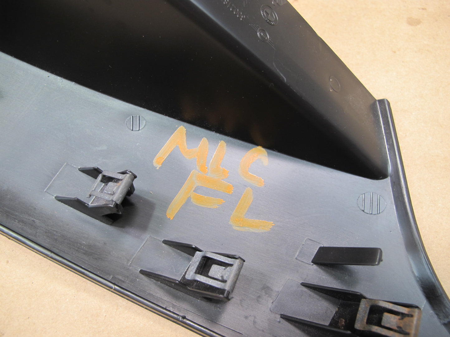 11-16 Mini Cooper R60 Set of 2 Instrument Panel Dash Trim Cover Panel OEM