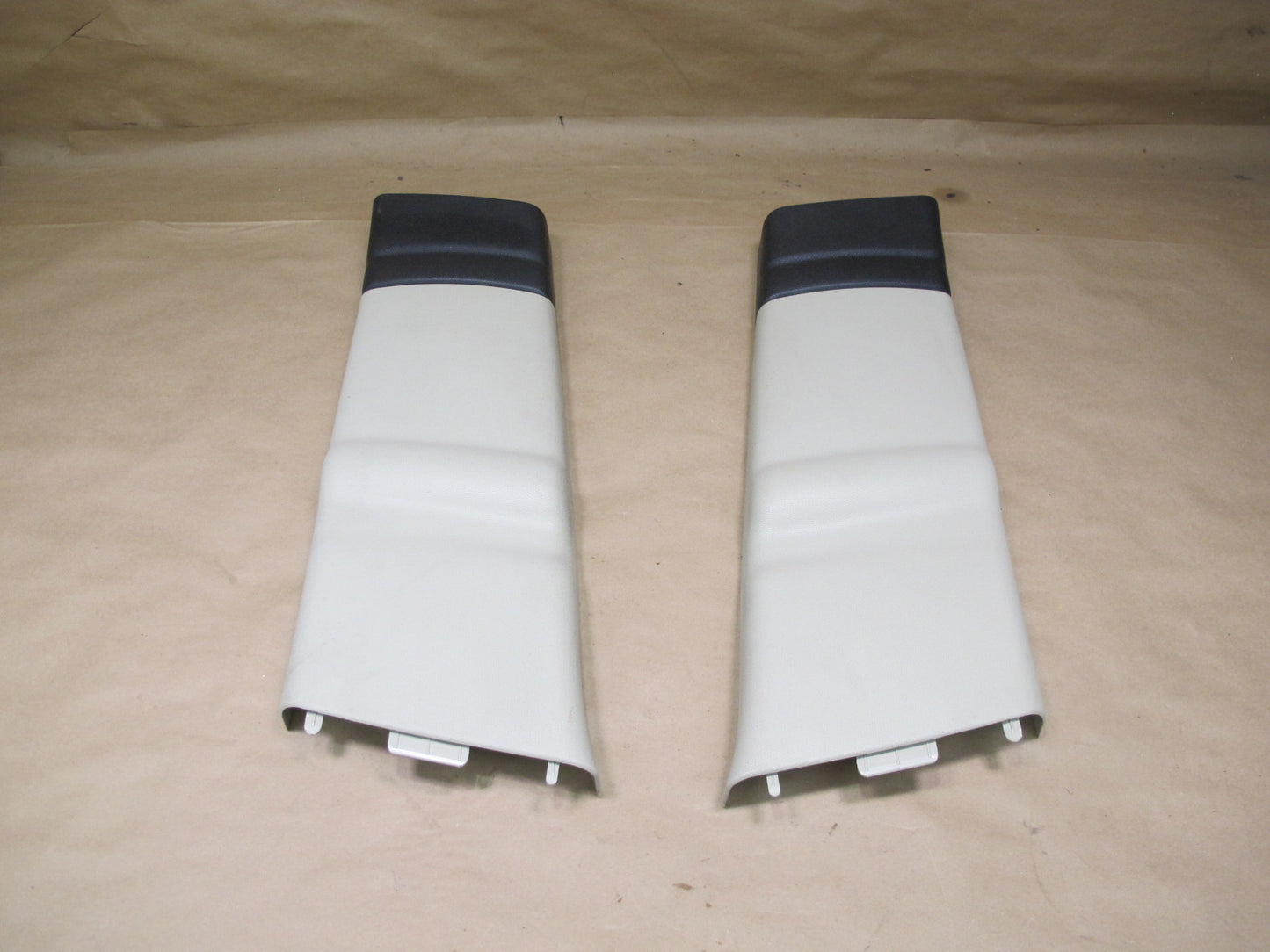 11-16 Mini Cooper R60 Countryman Set of 2 B Pillar Lower Trim Panel Cover OEM