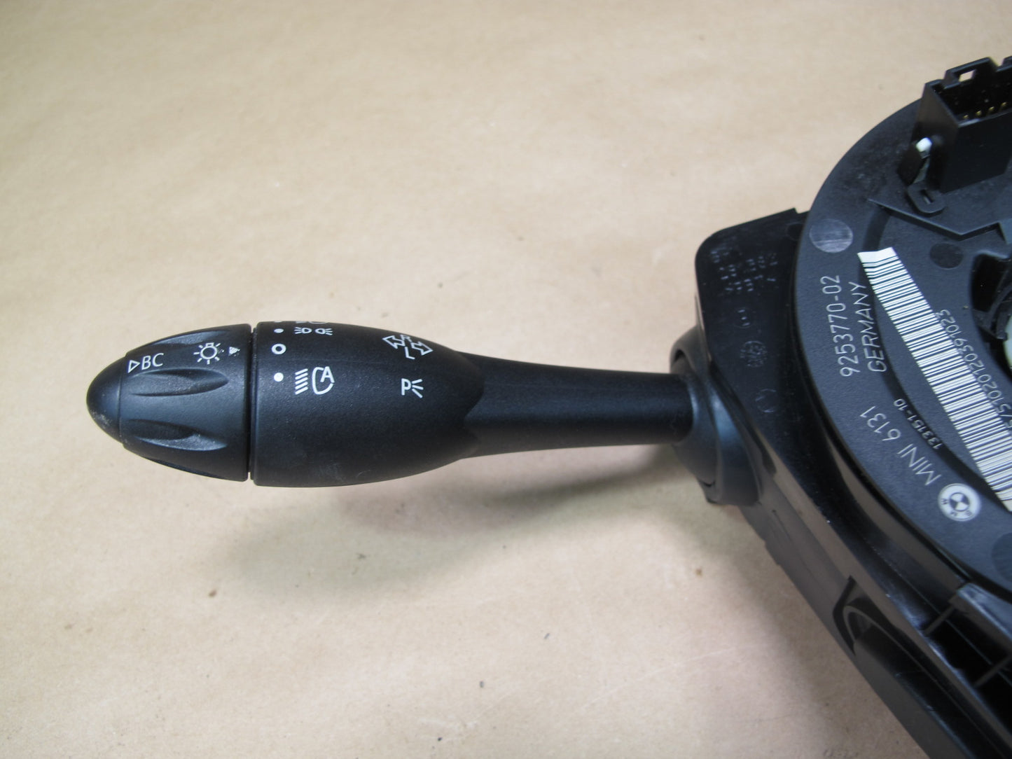 11-16 MINI R60 COUNTRYMAN STEERING COLUMN MULTI SWITCH CLOCK SPRING 9253770 OEM
