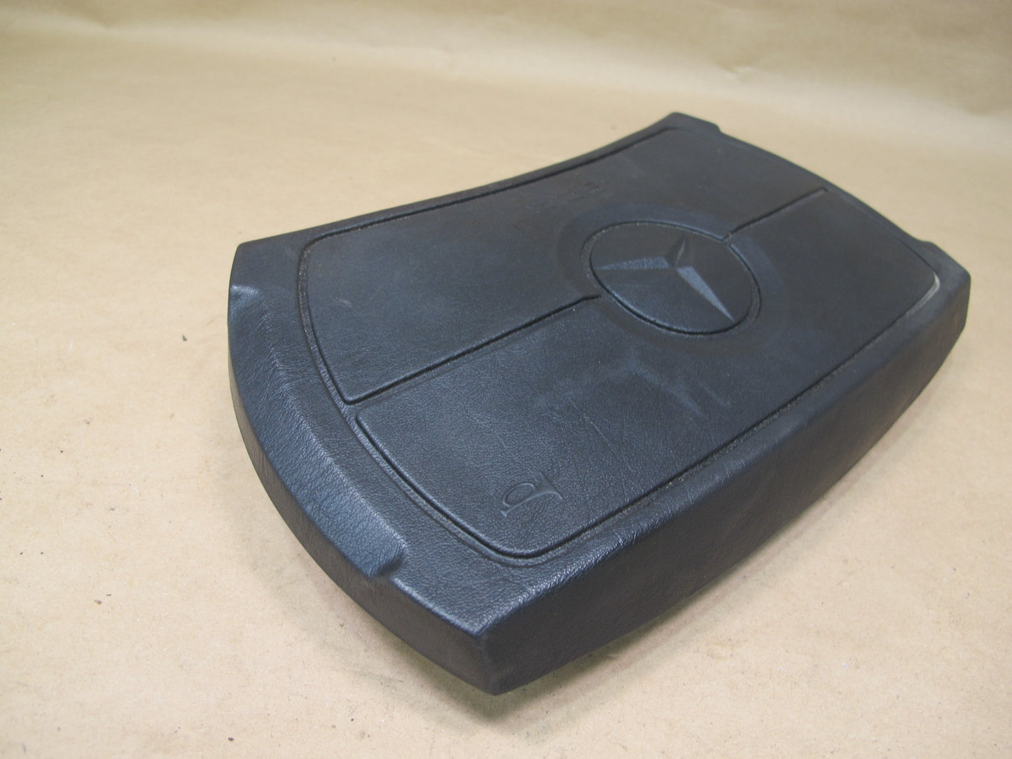 86-91 MERCEDES W126 560SEL FRONT LEFT DRIVER SIDE STEERING WHEEL SRS AIRBAG W/ CONTROL MODULE SET OEM