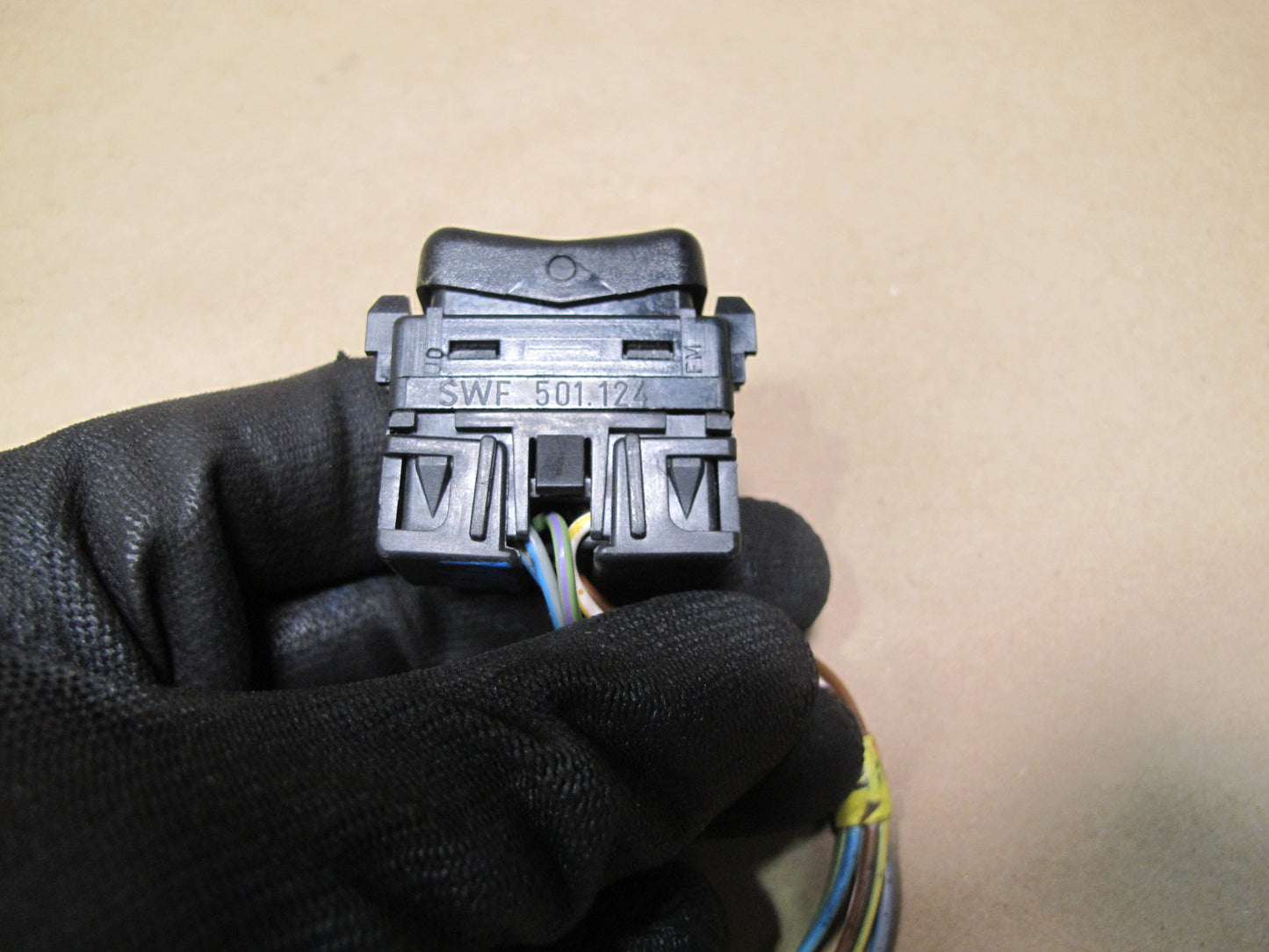 86-91 Mercedes W126 Heated Seat Heater Button Switch 0135452328 OEM