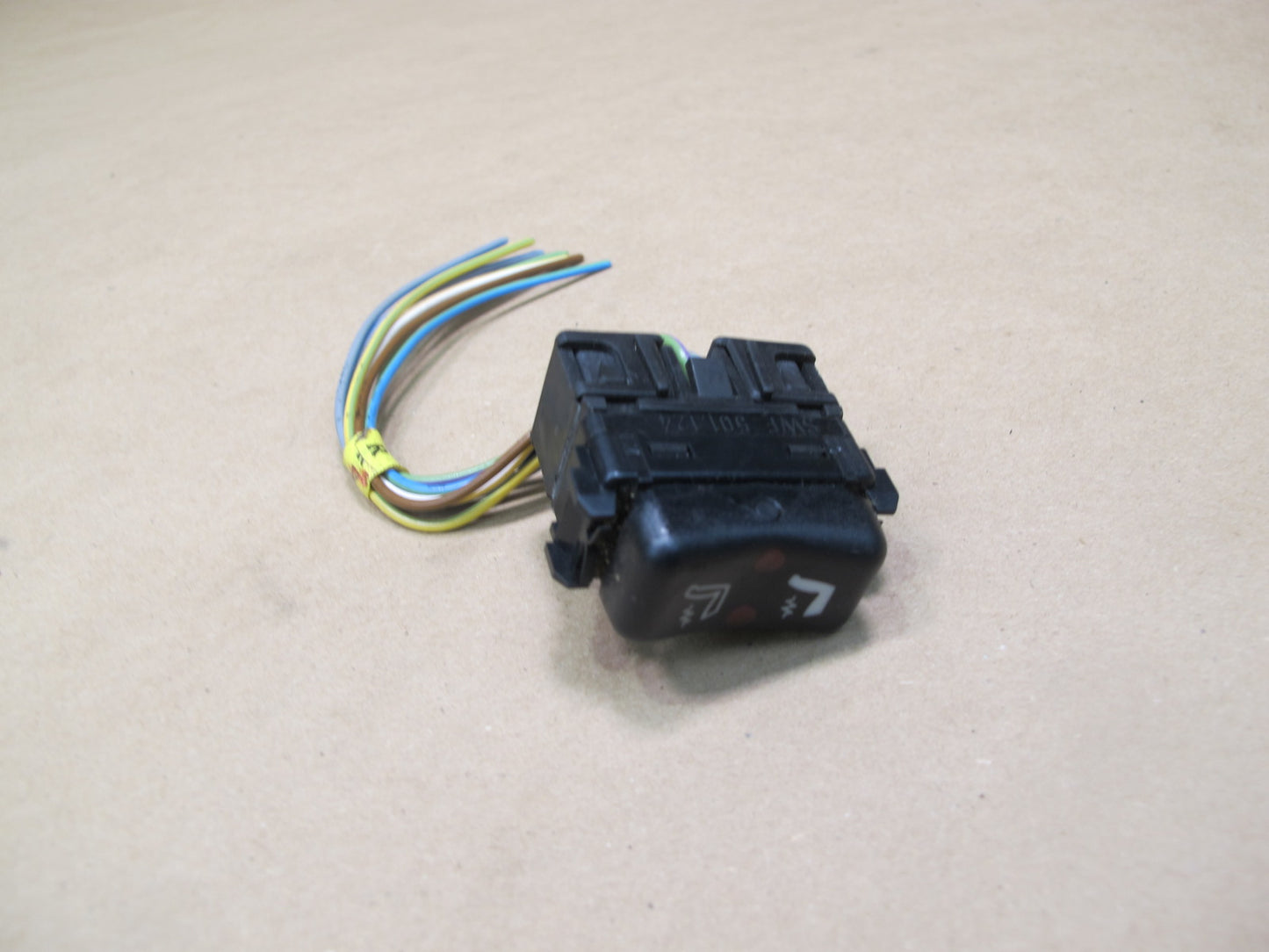 86-91 Mercedes W126 Heated Seat Heater Button Switch 0135452328 OEM