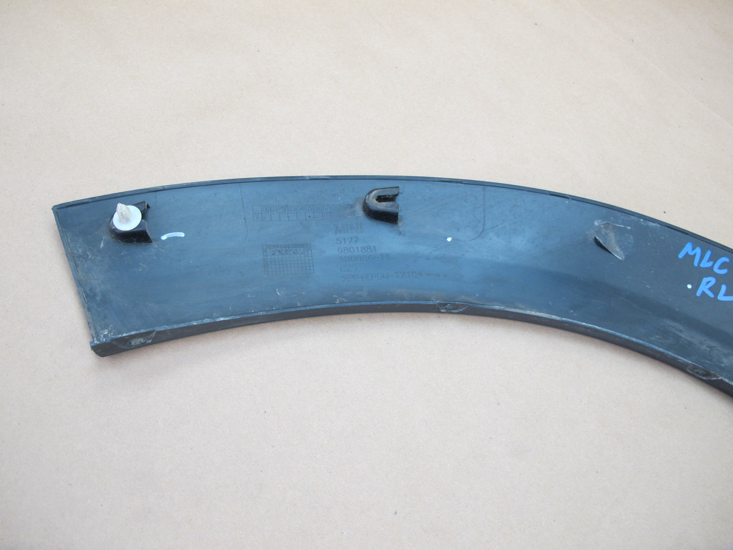 11-16 Mini R60 R61 Front Left & Right Fender Wheel Arch Flare Molding Set OEM