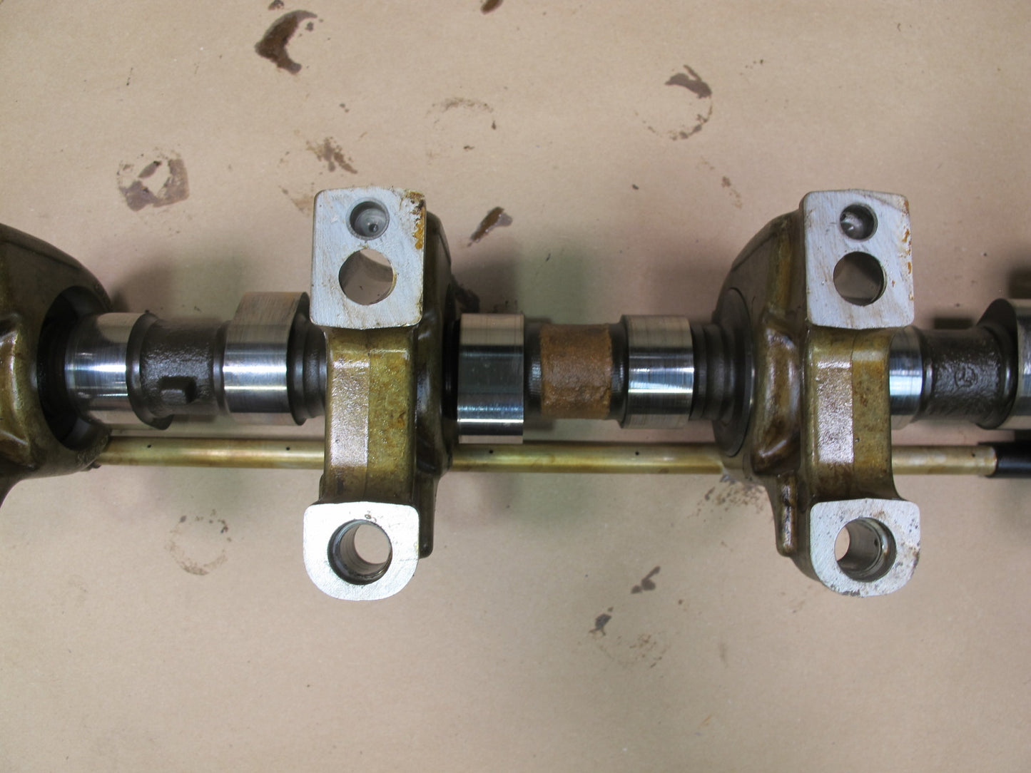 86-91 Mercedes W126 M117 Engine Left Camshaft Assembly OEM
