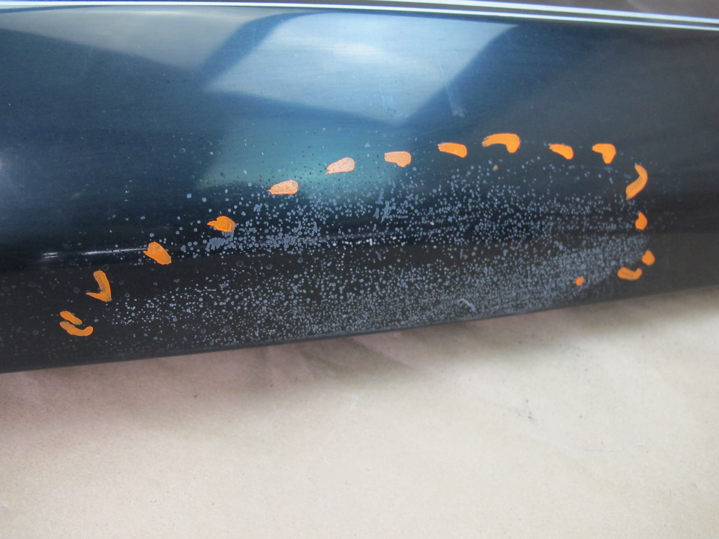 86-91 Mercedes W126 560SEL Front Right Fender Shell Cover Panel OEM