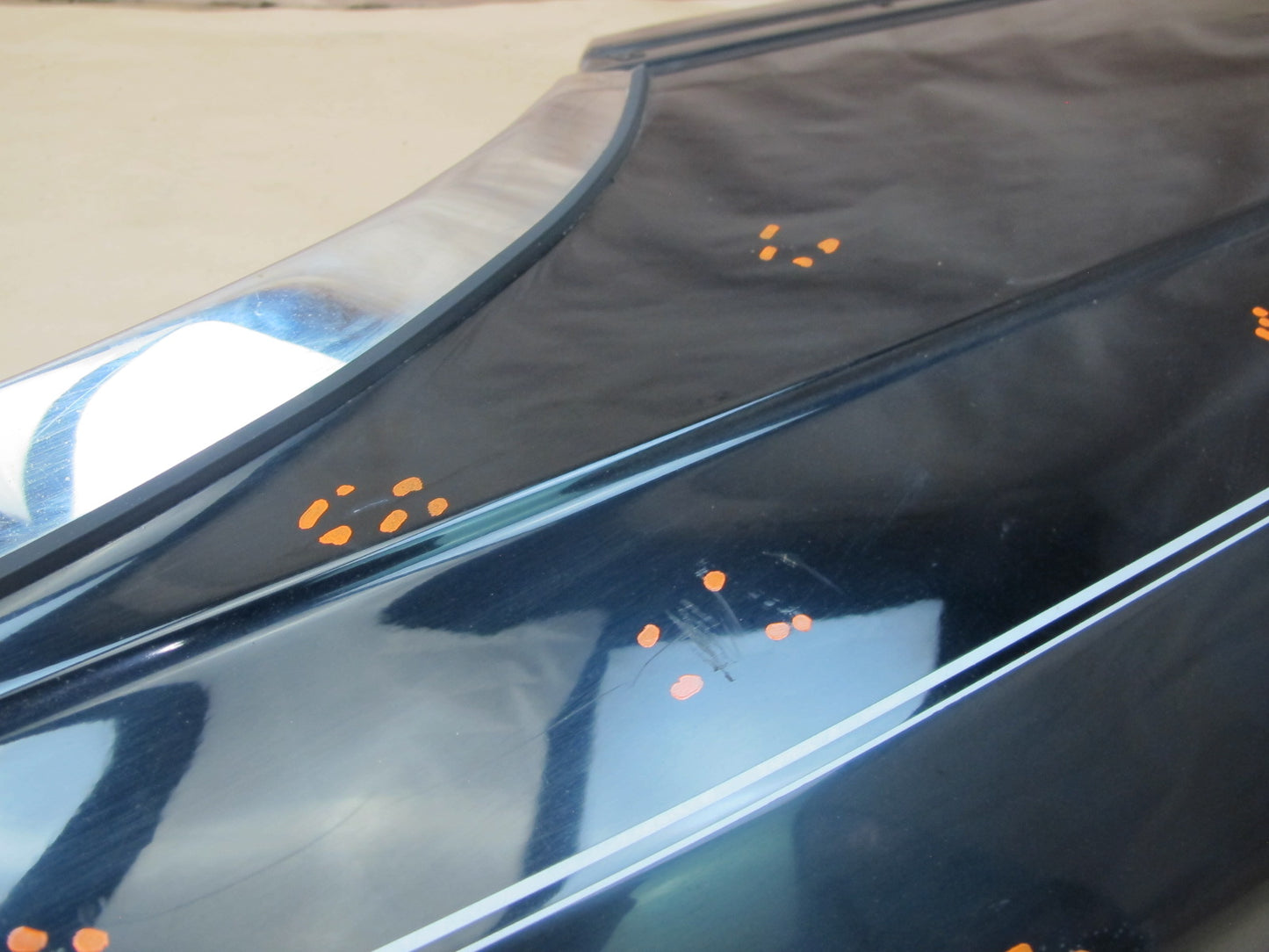 86-91 Mercedes W126 560SEL Front Right Fender Shell Cover Panel OEM