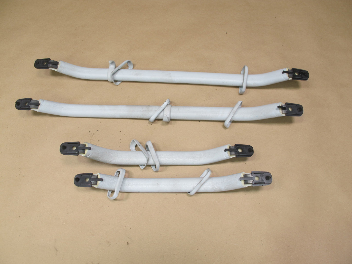 86-91 Mercedes W126 Set of 4 Front & Rear Overhead Grab Handle OEM