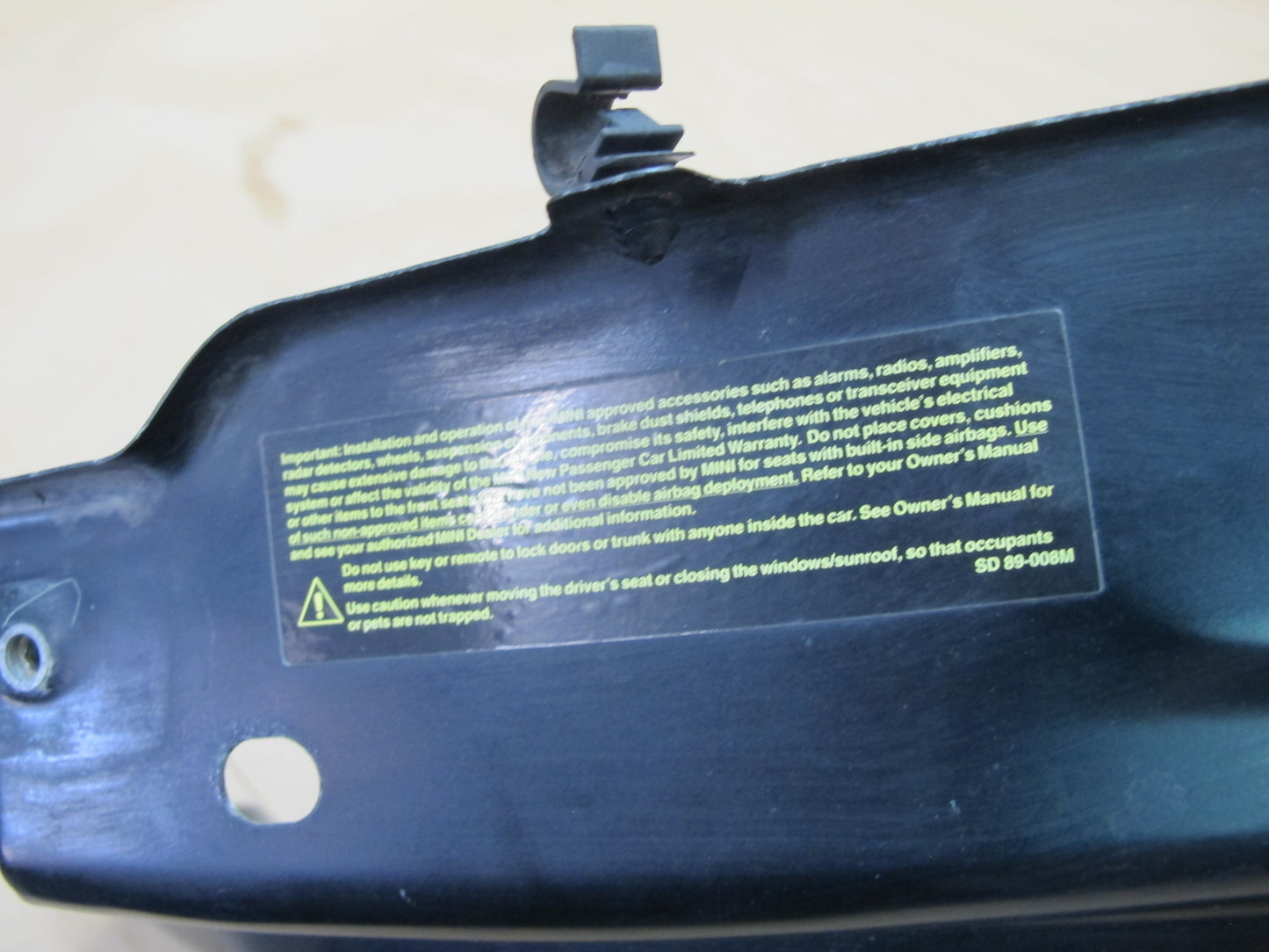 11-16 Mini Cooper R60 R61 Countryman Front Left Fender Shell Cover Panel OEM
