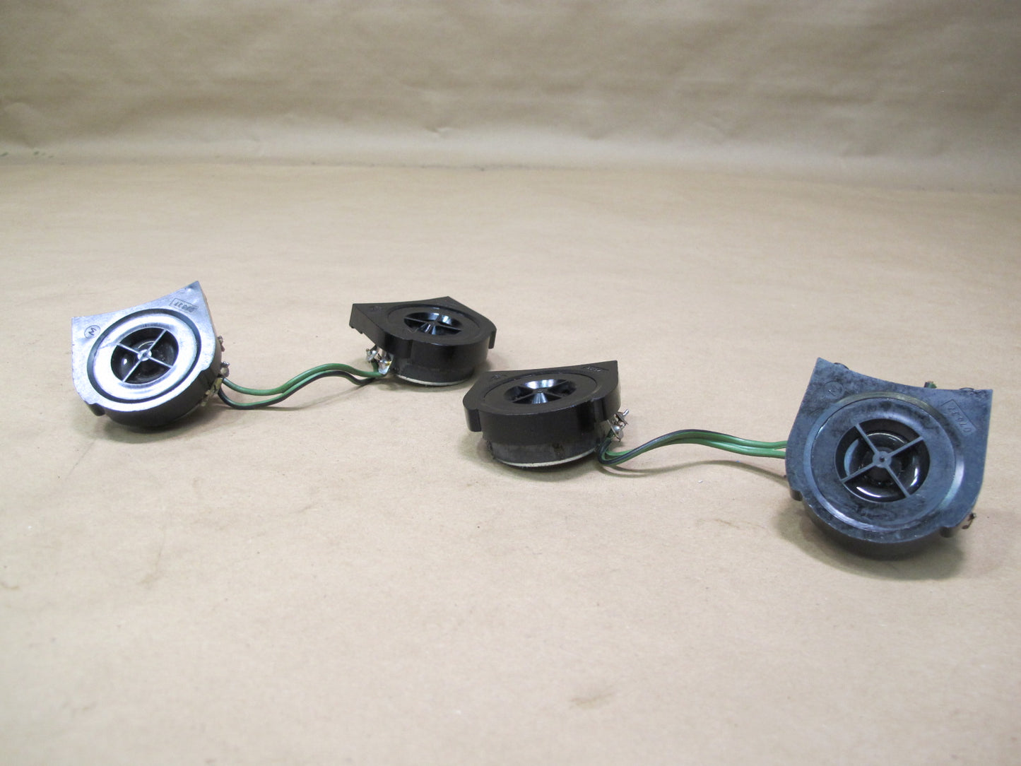 86-91 Mercedes W126 Set of 2 Pair Rear Left & Right Tweeter Speaker OEM