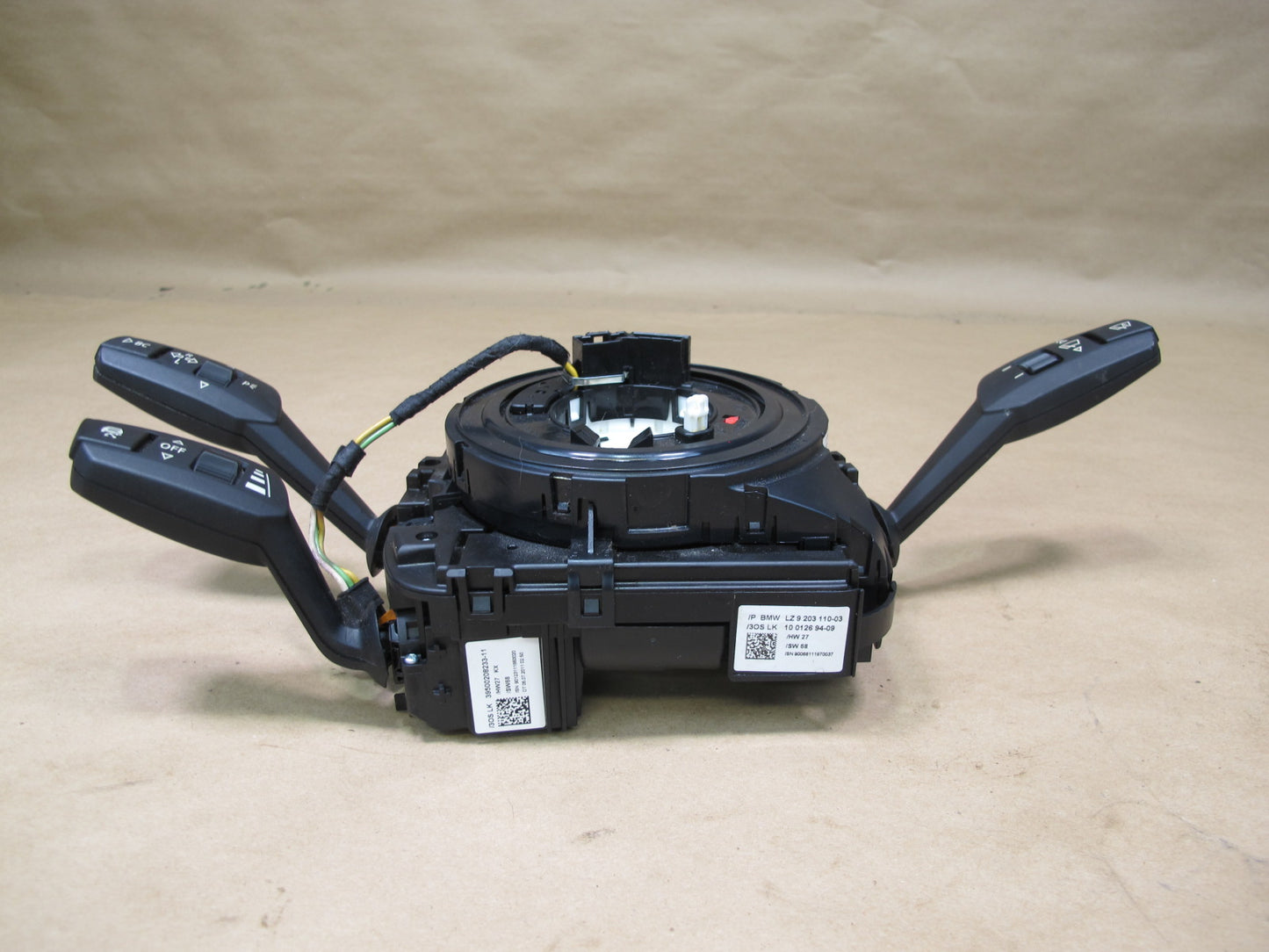10-14 BMW E71 X6 STEERING COLUMN MULTI SWITCH CLOCK SPRING 9203110 OEM