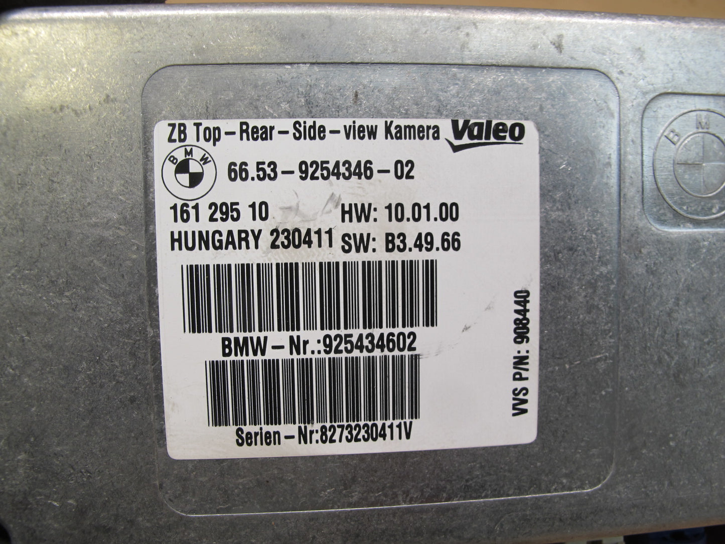 2008-2014 BMW E71 E72 X6 Rear View Camera Control Module 9254346