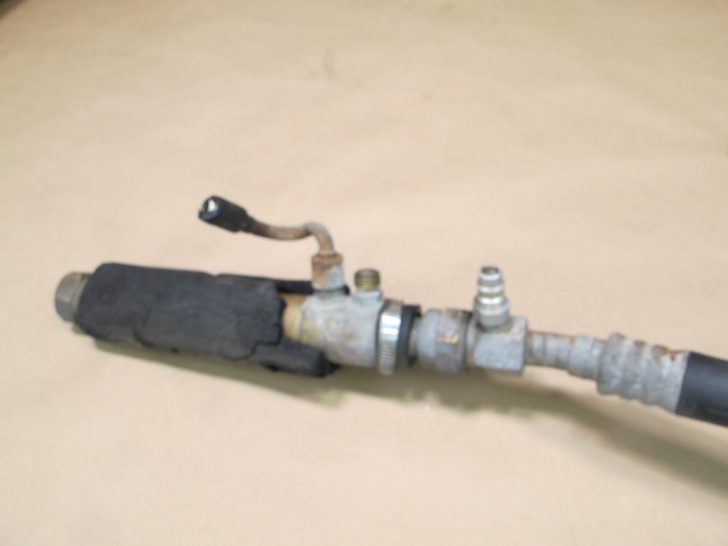 86-91 Mercedes W126 560SEL Set of 2 A/C Air Condition Hose Pipe Line OEM