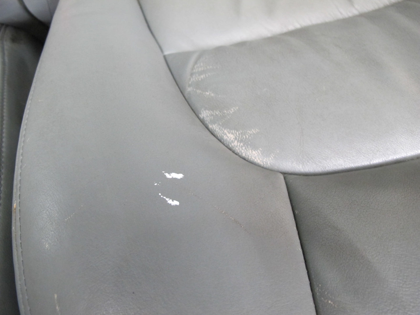 98-00 Lexus UCF20L LS400 Front & Rear Leather Seat Gray Complete Set OEM