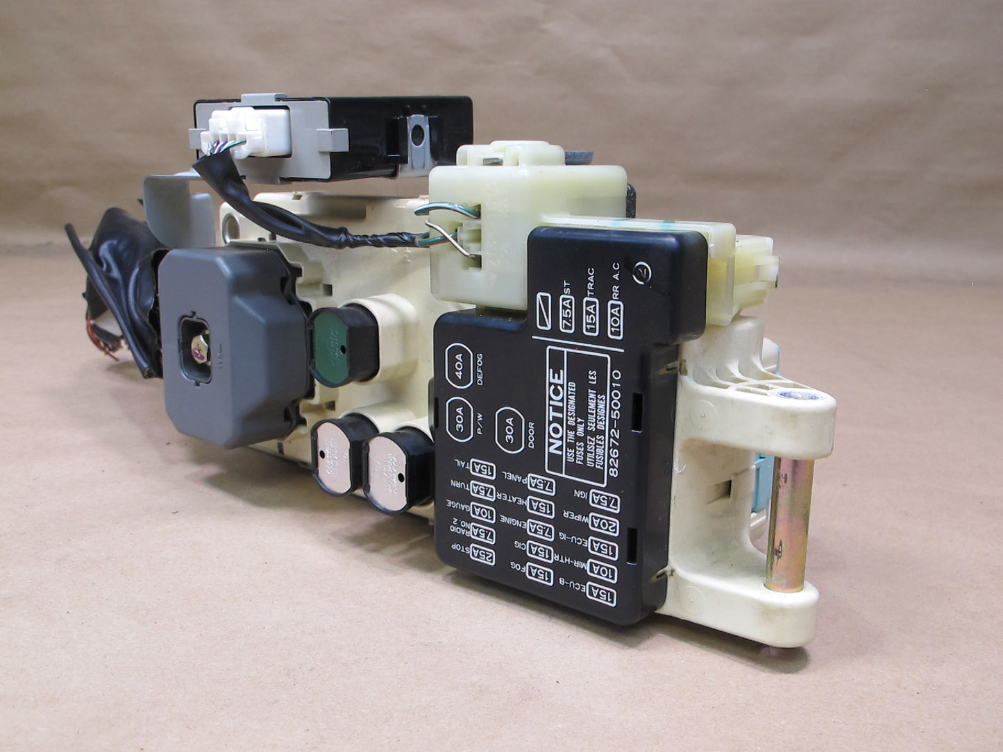 90-94 Lexus UCF10 LS400 Interior Fuse Relay Box w Power Steering Module OEM