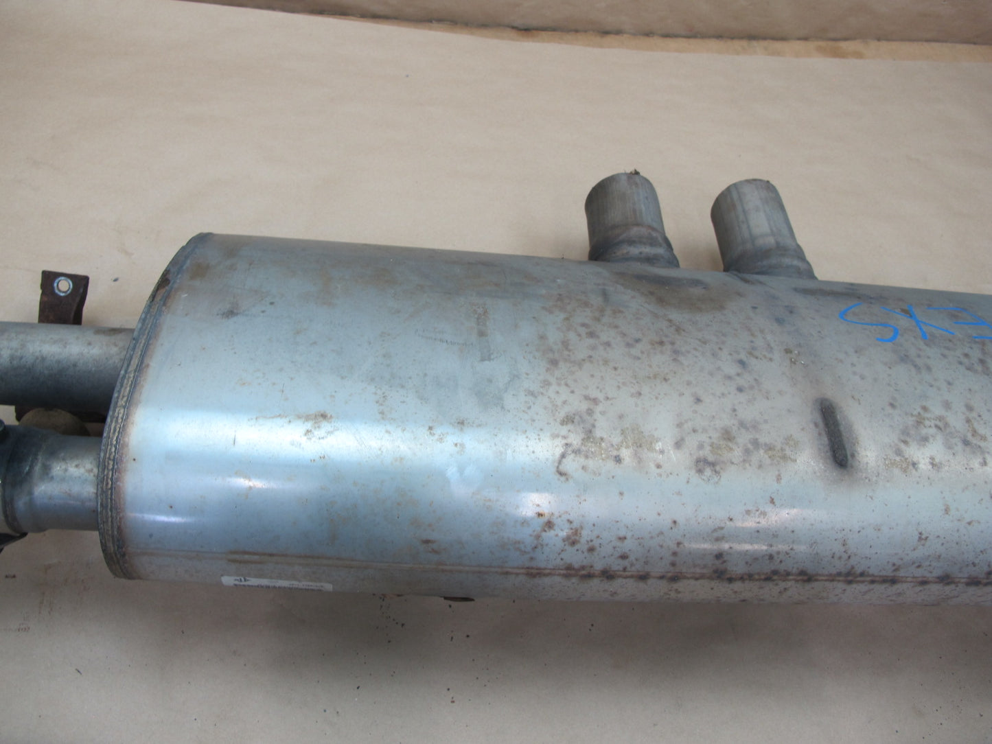 2008-2014 BMW E71 X6 N63 Rear Exhaust Muffler w Tips