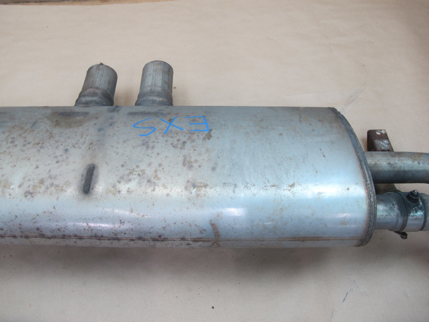 2008-2014 BMW E71 X6 N63 Rear Exhaust Muffler w Tips