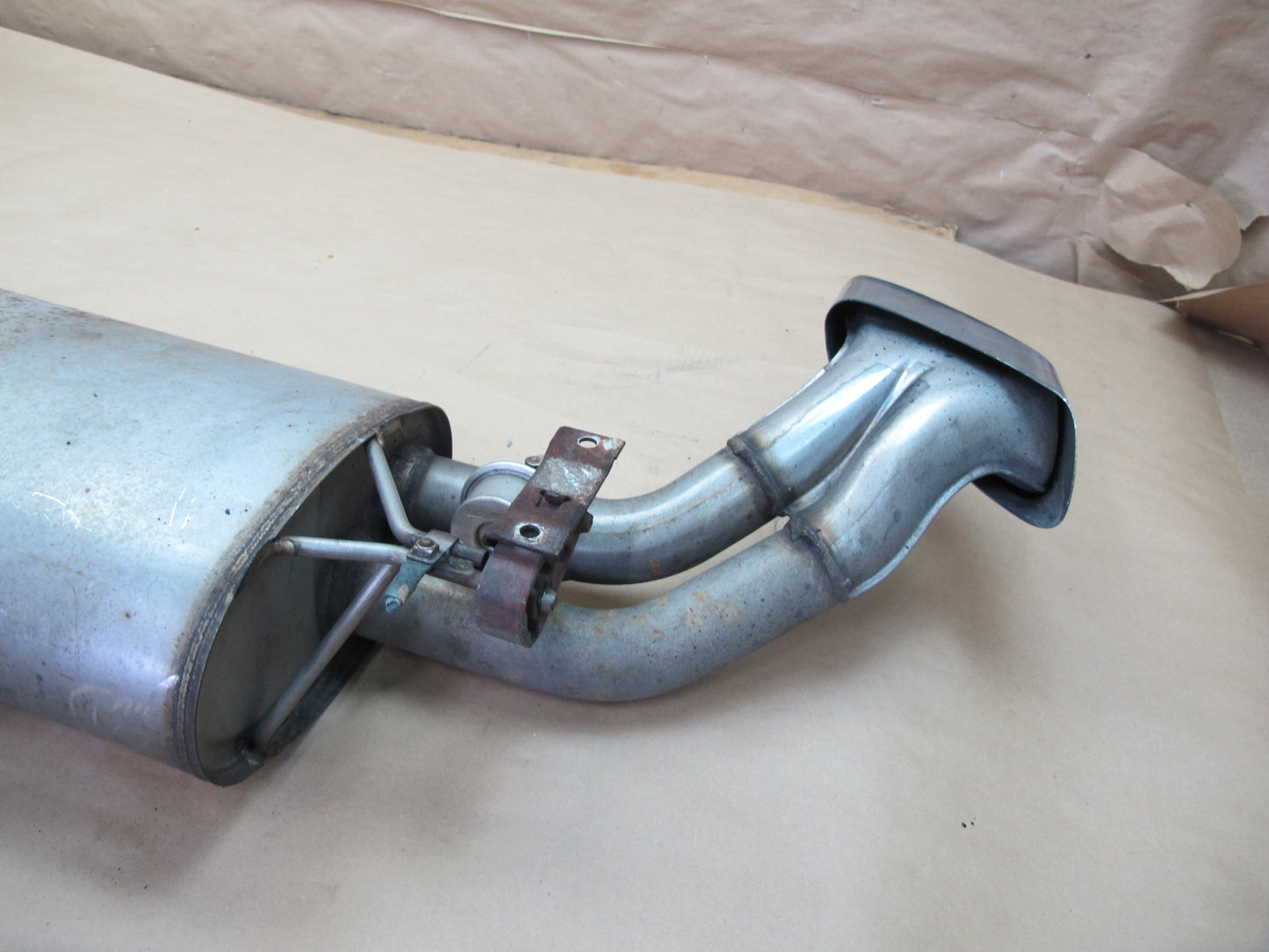 2008-2014 BMW E71 X6 N63 Rear Exhaust Muffler w Tips