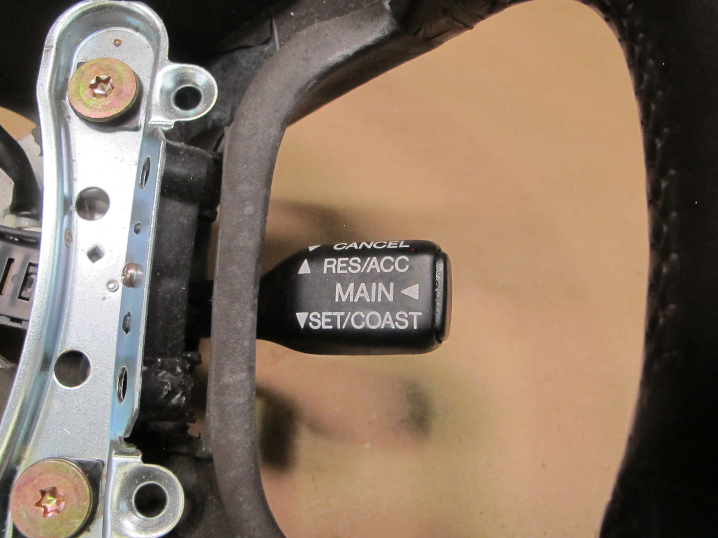 90-94 Lexus UCF10 LS400 Leather Steering w Cruise Switch OEM