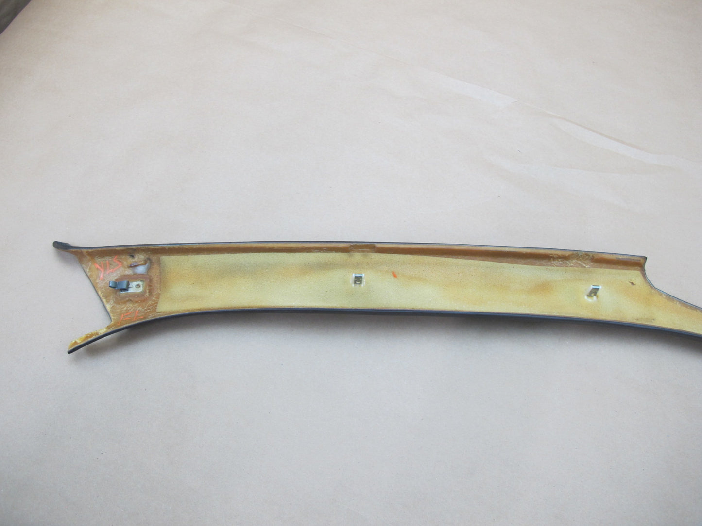 90-94 Lexus UCF10 LS400 Front Right & Left A B Pillar Trim Cover Set Brown OEM