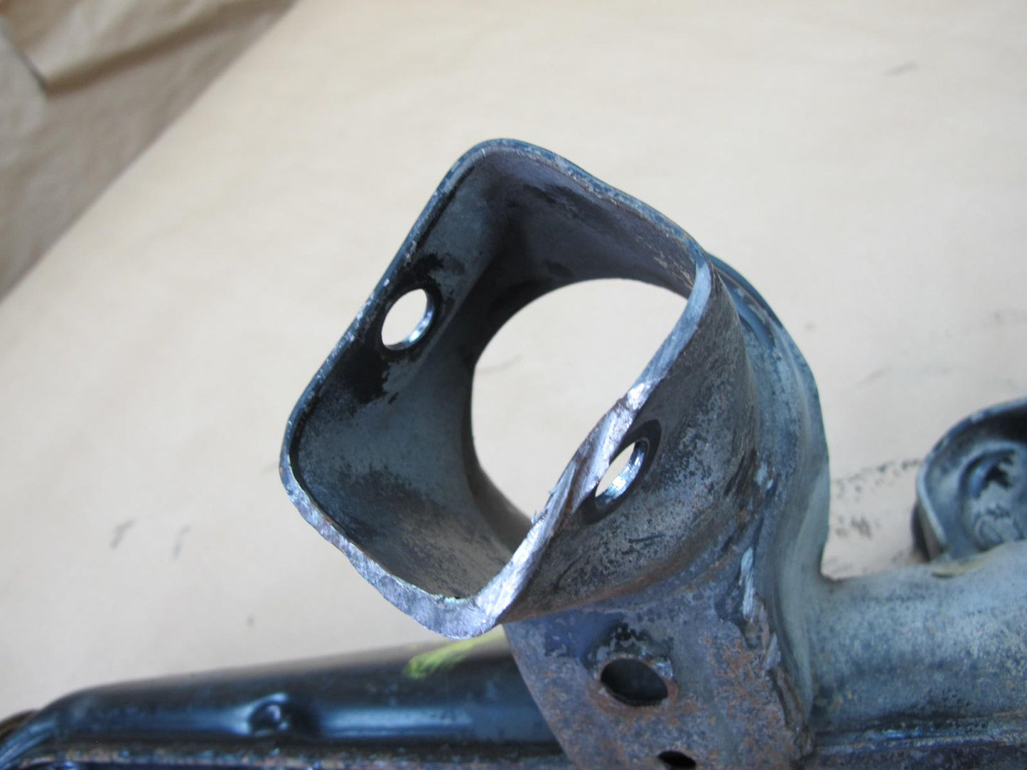 80-82 Porsche 924 Rear Right Trailing Arm Knuckle Wheel Hub Bearing Rotor OEM