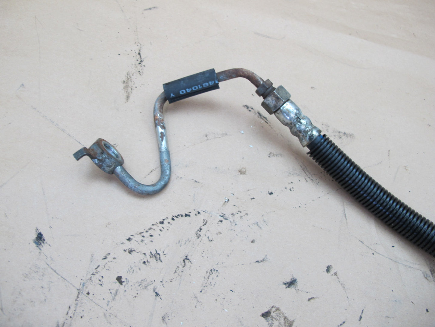 90-94 Lexus UCF10 LS400 Set of 2 Power Steering Hose Pipe Line OEM