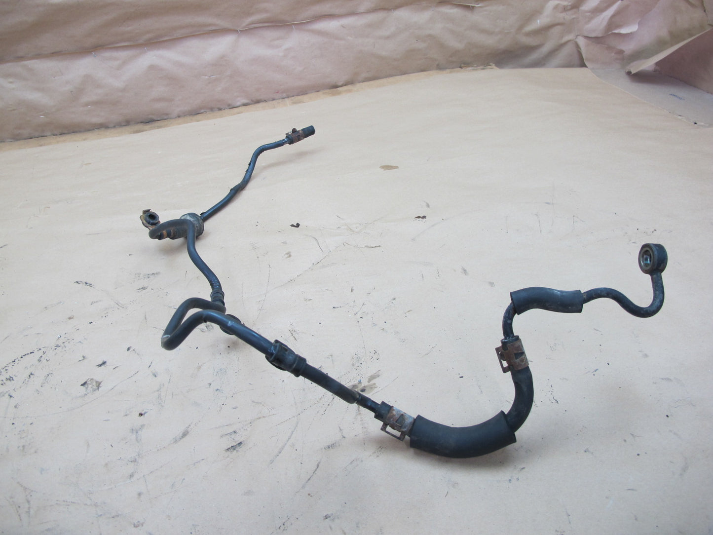 90-94 Lexus UCF10 LS400 Set of 2 Power Steering Hose Pipe Line OEM