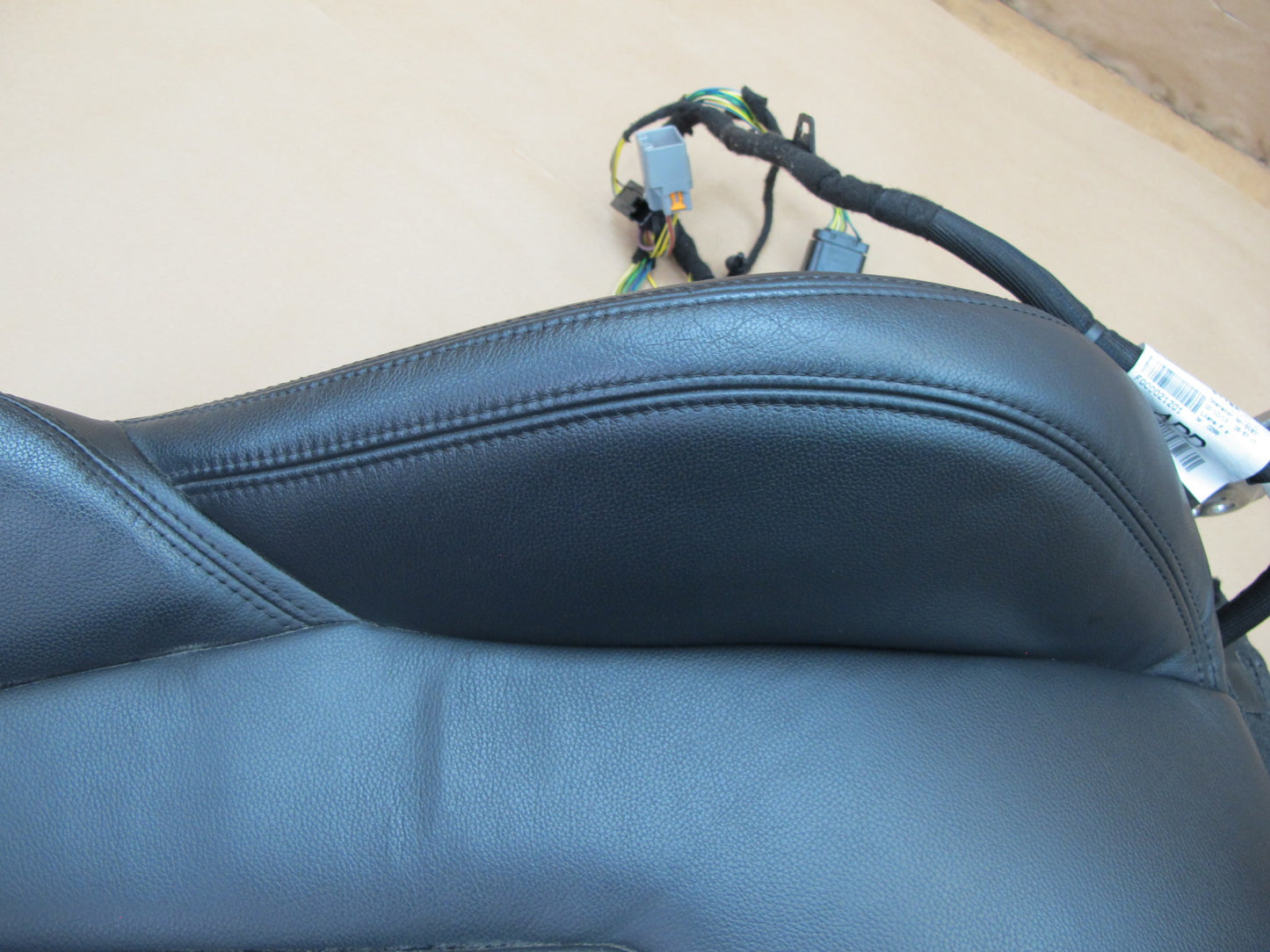 13-15 Range Rover Evoque Front Right Seat Upper Backrest Leather Cushion OEM