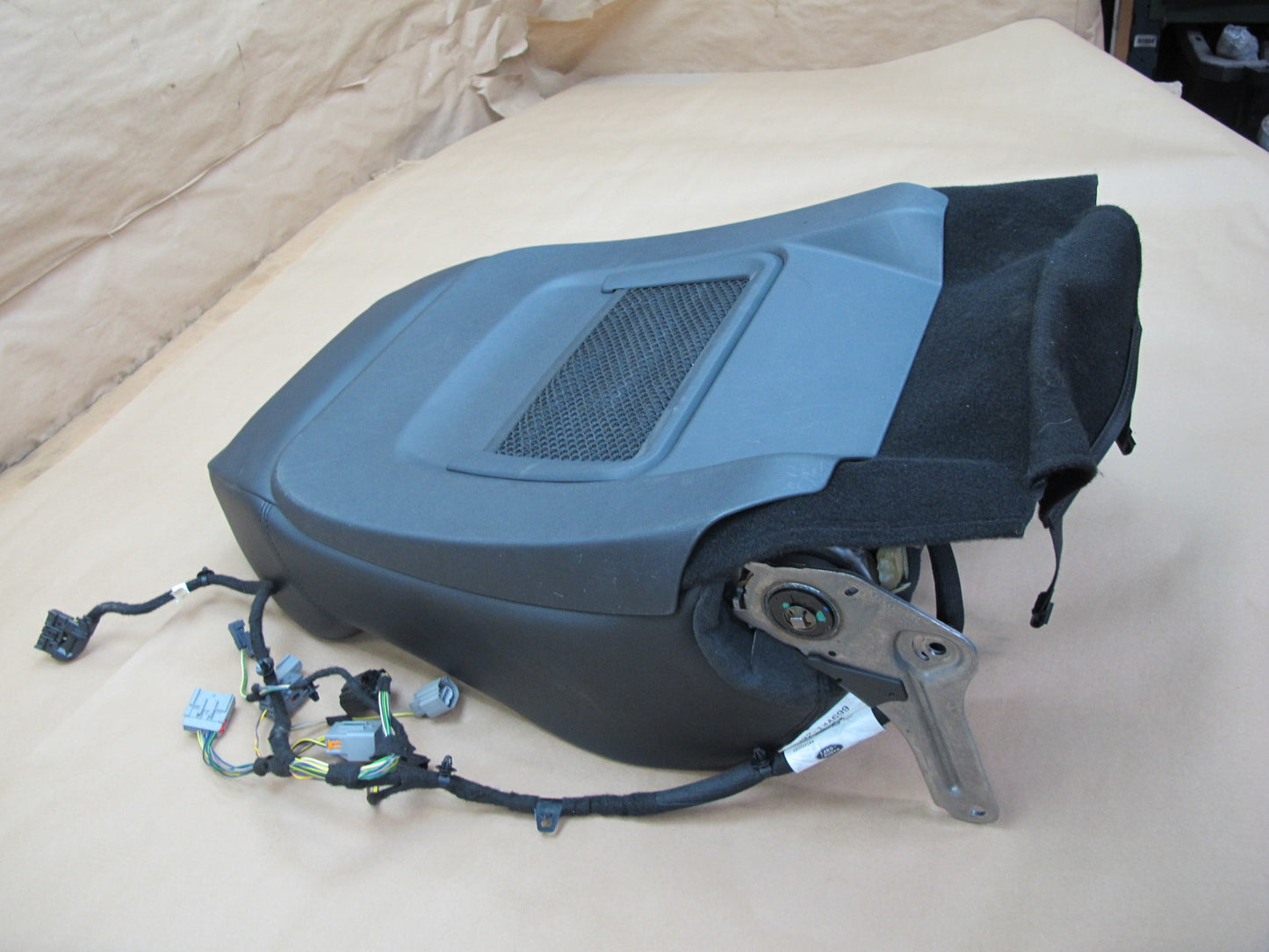 13-15 Range Rover Evoque Front Right Seat Upper Backrest Leather Cushion OEM