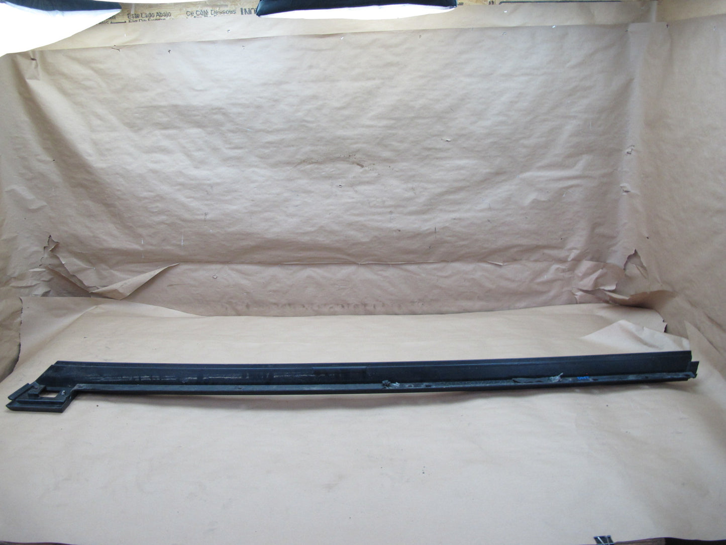 2003-2009 Hummer H2 Front Right & Left Side Roof Rack Rail Cover Molding Set