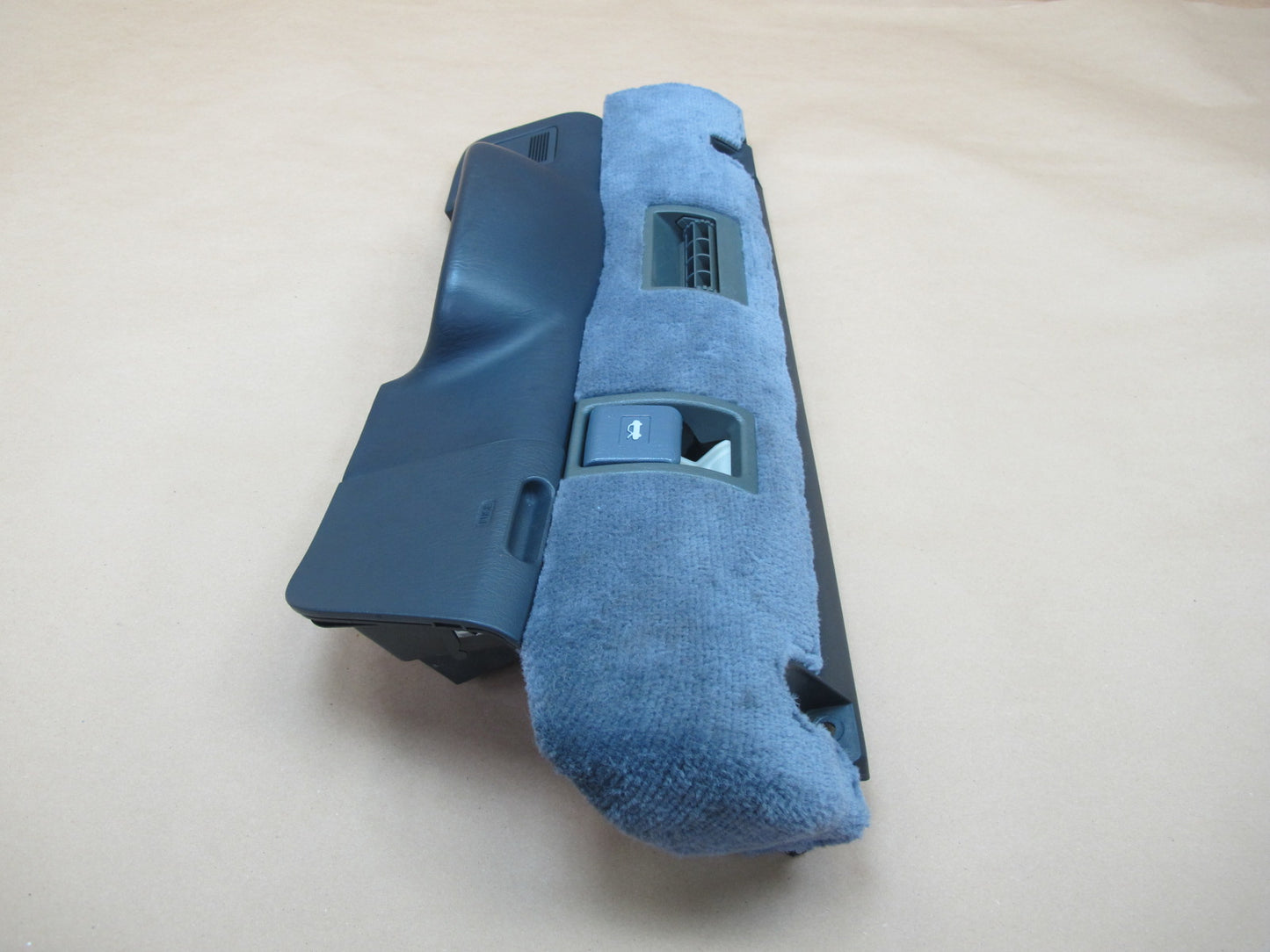 1992-1993 Lexus ES300 Left & Right Lower Dashboard Knee Panel Trim Dark Blue OEM