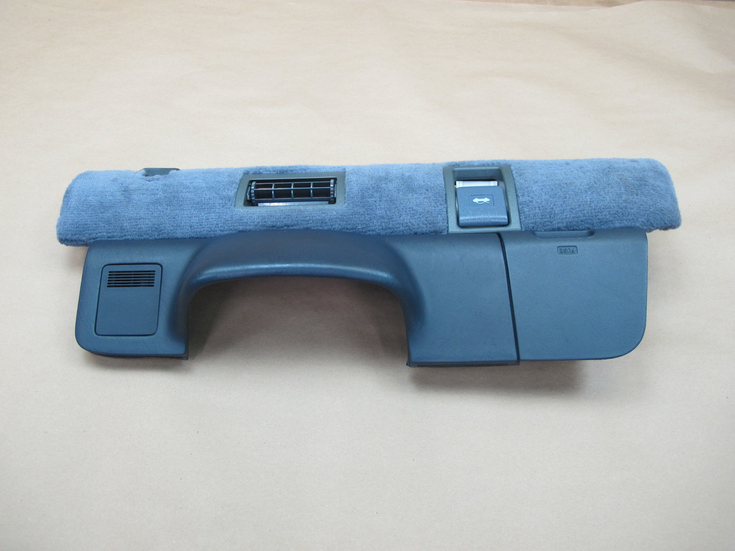 1992-1993 Lexus ES300 Left & Right Lower Dashboard Knee Panel Trim Dark Blue OEM