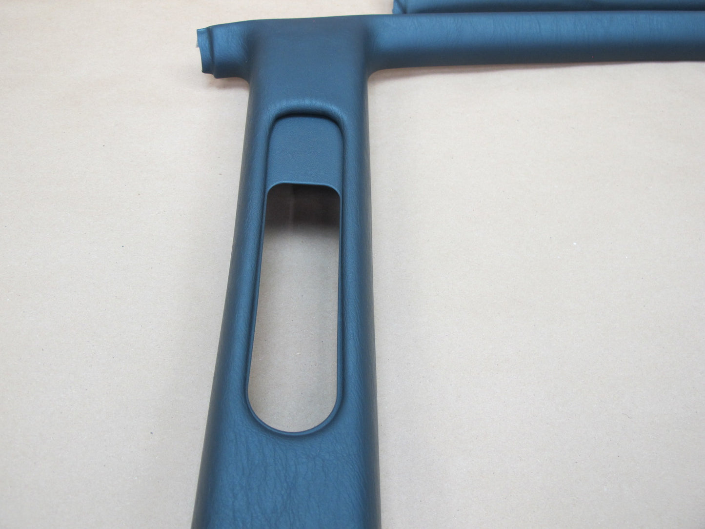 1992-1996 Lexus ES300 Left & Right Upper B Pillar Trim Cover Dark Blue OEM