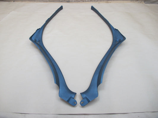92-96 Lexus ES300 VCV10 Rear Left & Right Lower Quarter Trim Cover Blue Set OEM