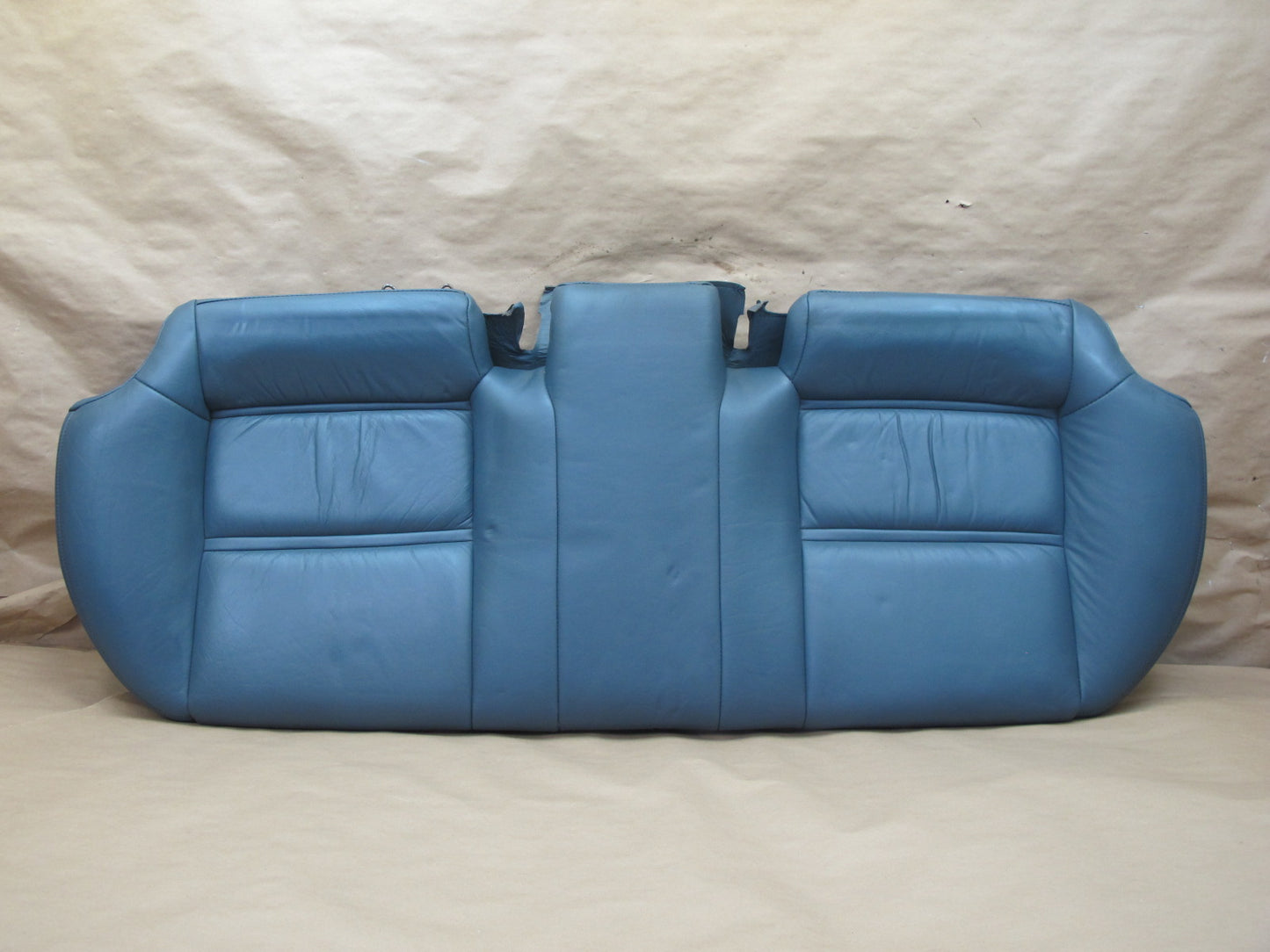 1992-1993 Lexus ES300 Rear Lower Seat Cushion Dark Blue Leather OEM