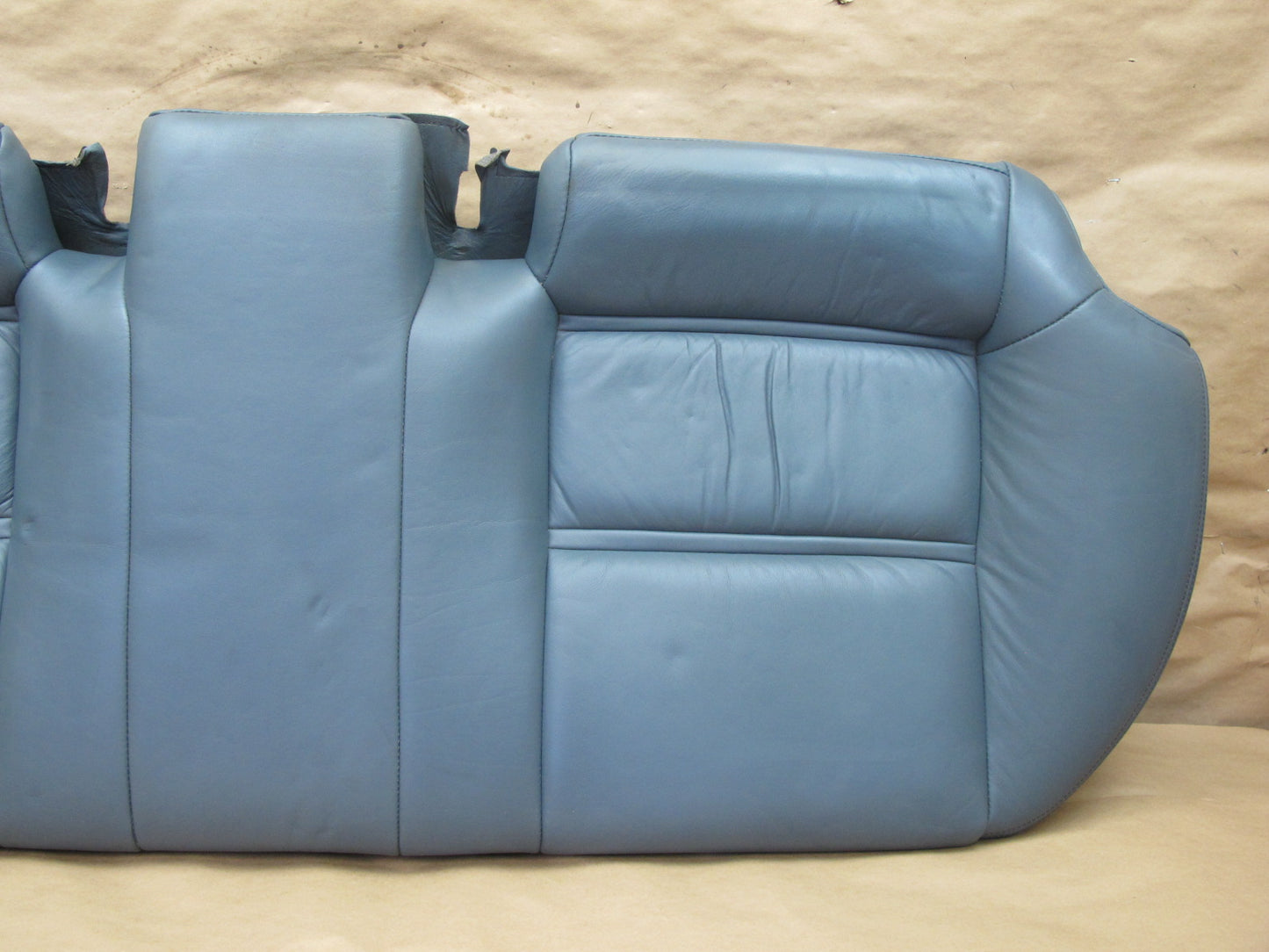1992-1993 Lexus ES300 Rear Lower Seat Cushion Dark Blue Leather OEM