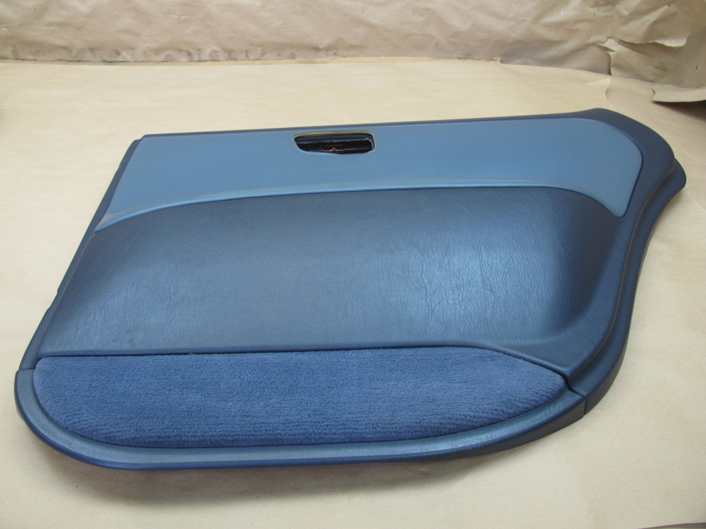 1992-1993 Lexus ES300 Rear Left & Right Interior Door Panel Dark Blue OEM