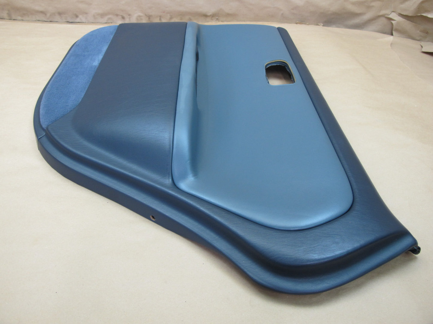 1992-1993 Lexus ES300 Rear Left & Right Interior Door Panel Dark Blue OEM