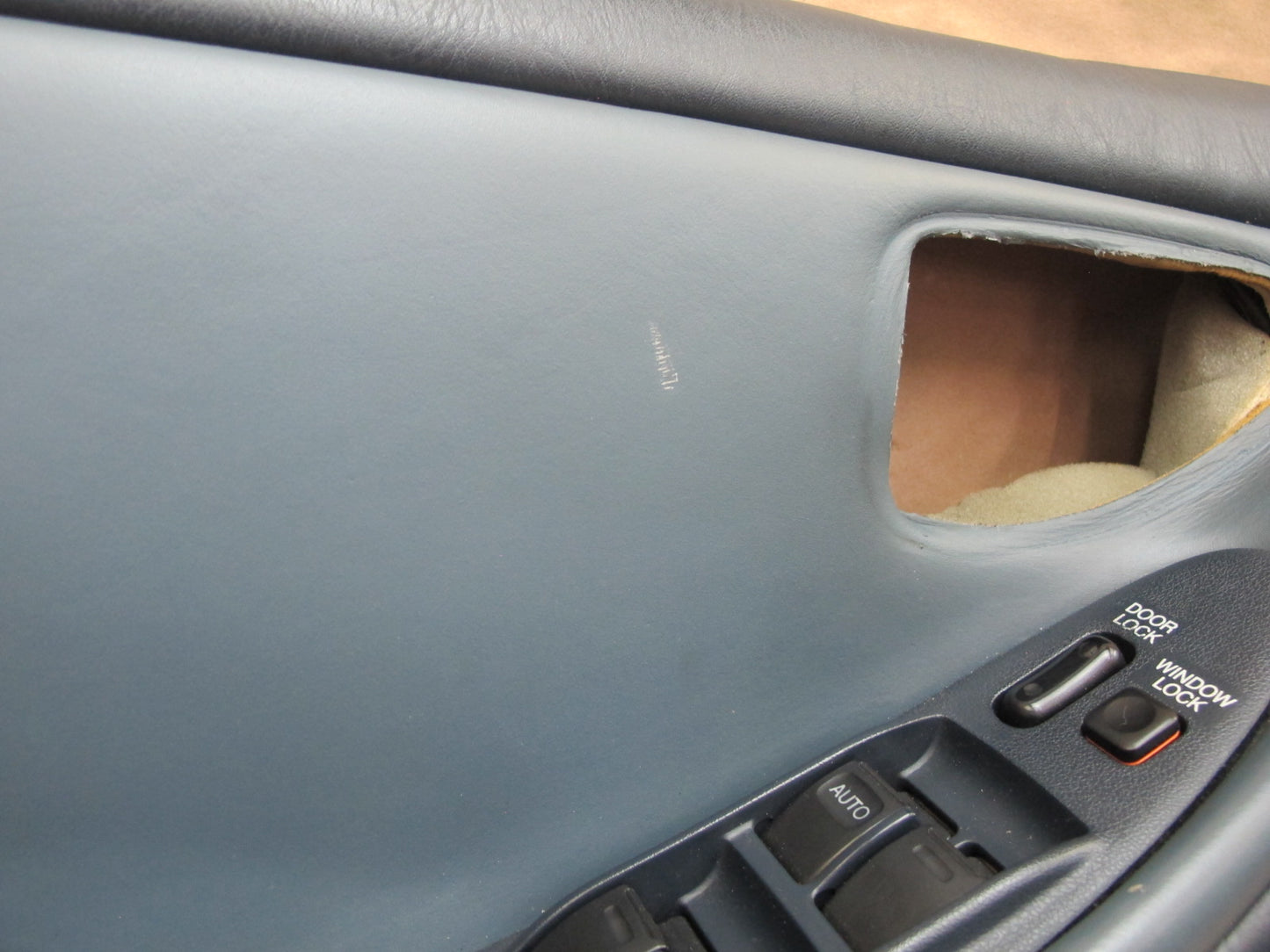 92-93 Lexus ES300 VCV10 Set of 2 Front Left & Right Interior Door Panel Blue OEM
