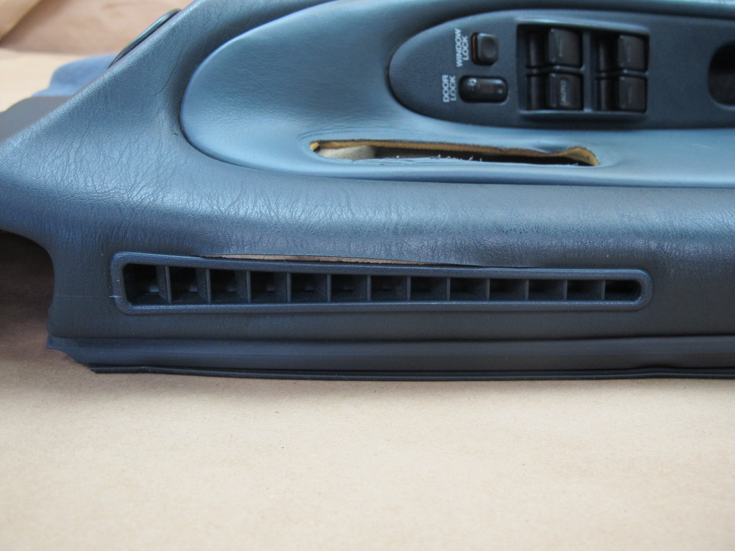 92-93 Lexus ES300 VCV10 Set of 2 Front Left & Right Interior Door Panel Blue OEM