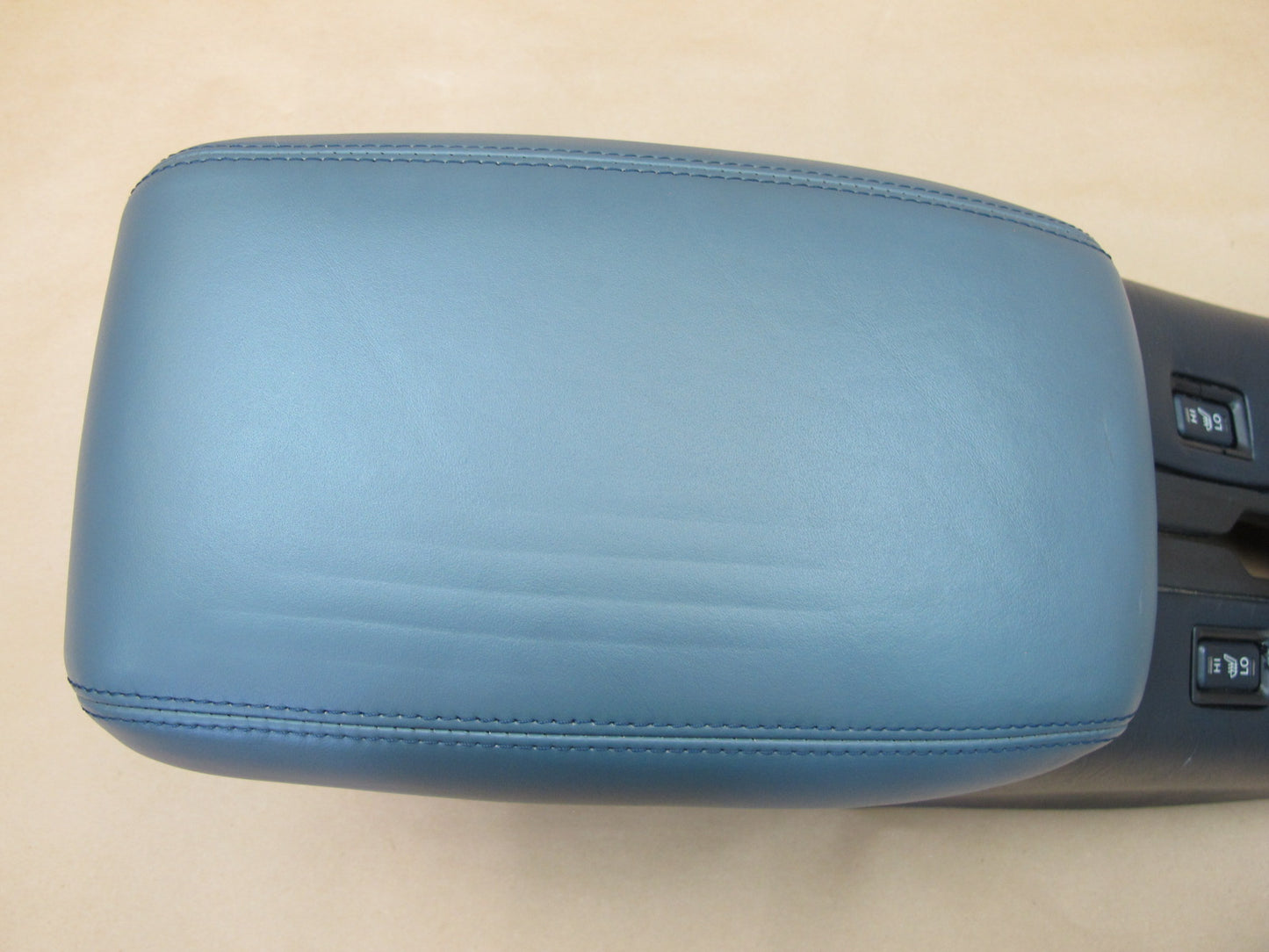 92-96 Lexus ES300 VCV10 Front Center Console Trim Panel w Armrest Blue OEM