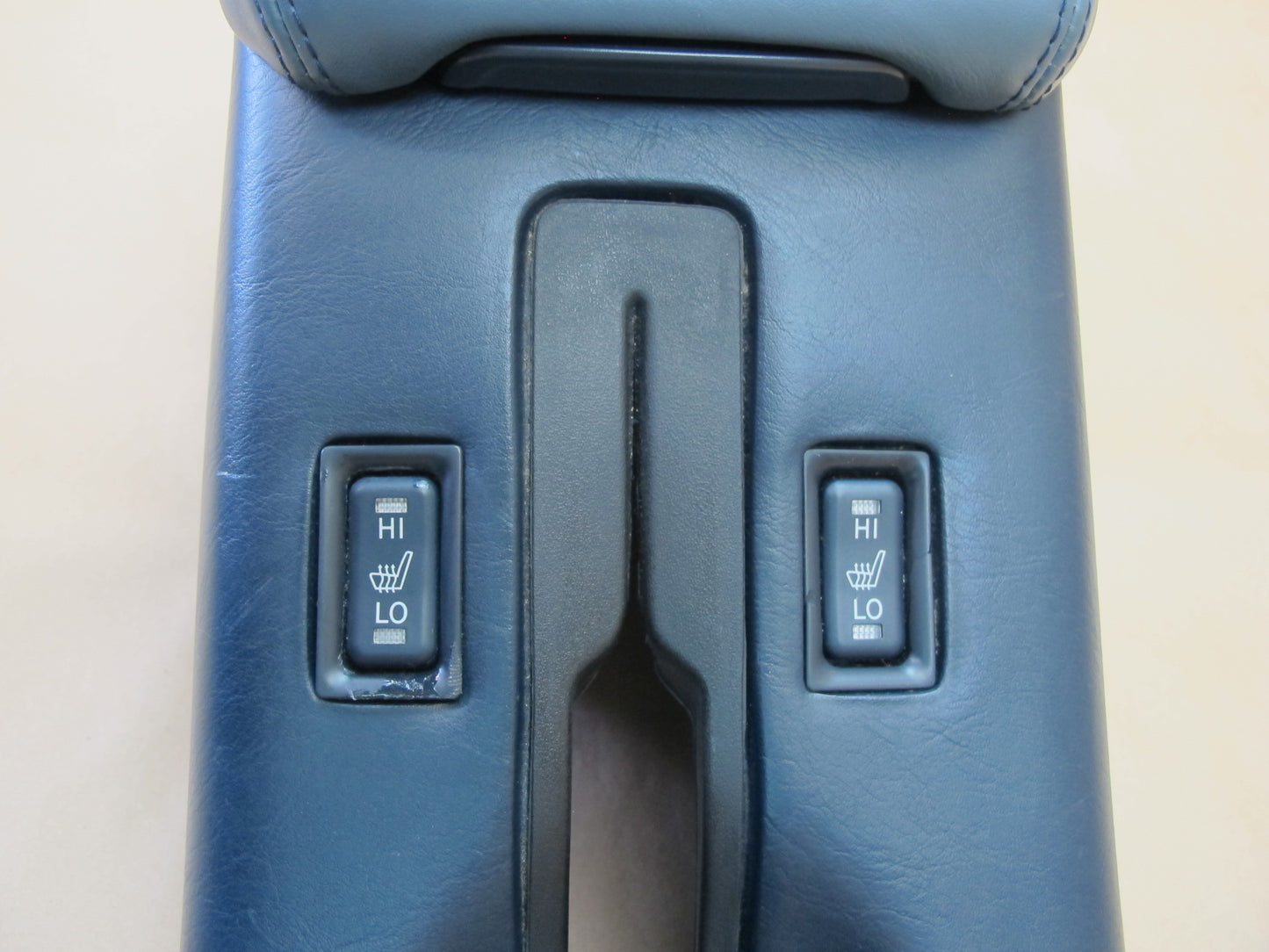 92-96 Lexus ES300 VCV10 Front Center Console Trim Panel w Armrest Blue OEM