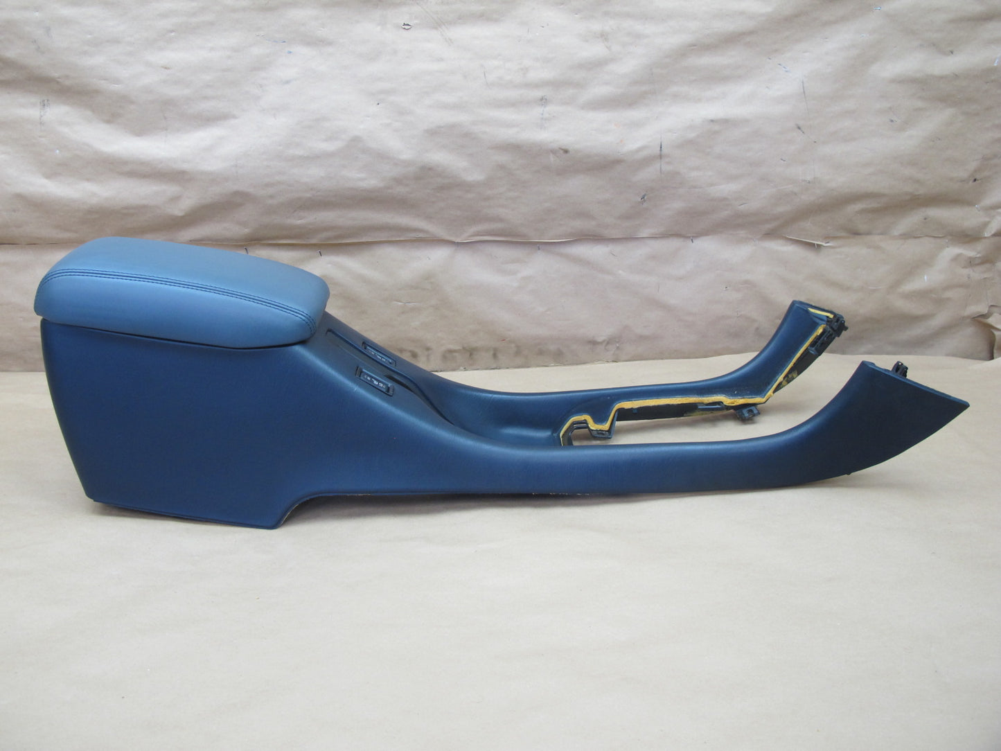 92-96 Lexus ES300 VCV10 Front Center Console Trim Panel w Armrest Blue OEM