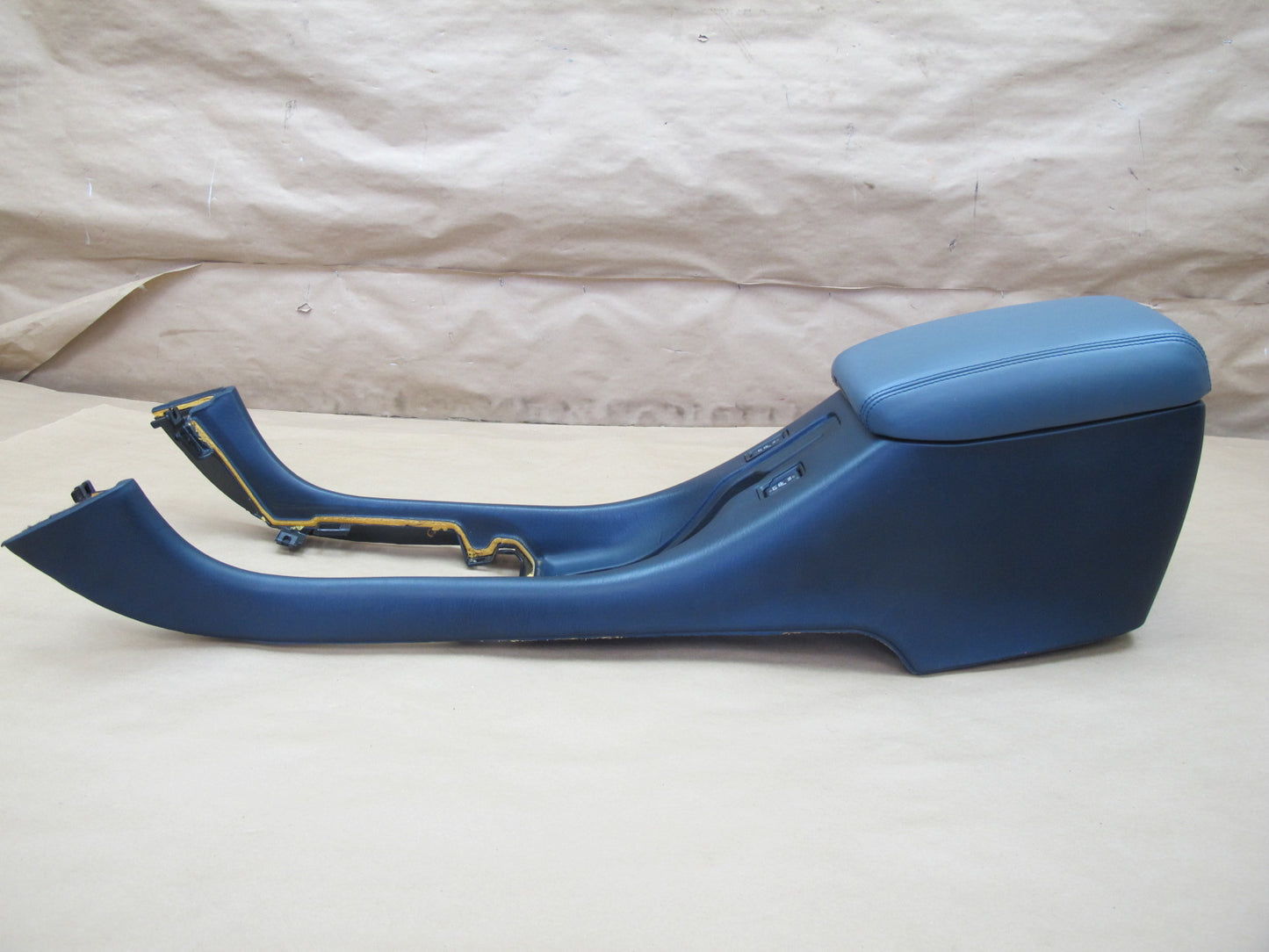 92-96 Lexus ES300 VCV10 Front Center Console Trim Panel w Armrest Blue OEM