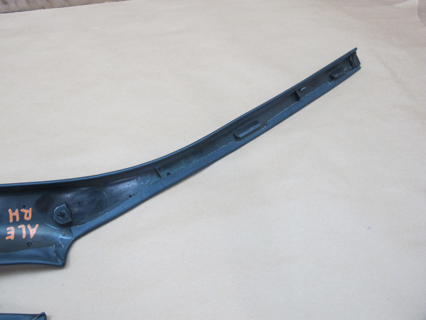 92-96 Lexus ES300 VCV10 Set of 2 Front Left & Right A Pillar Trim Cover Blue OEM